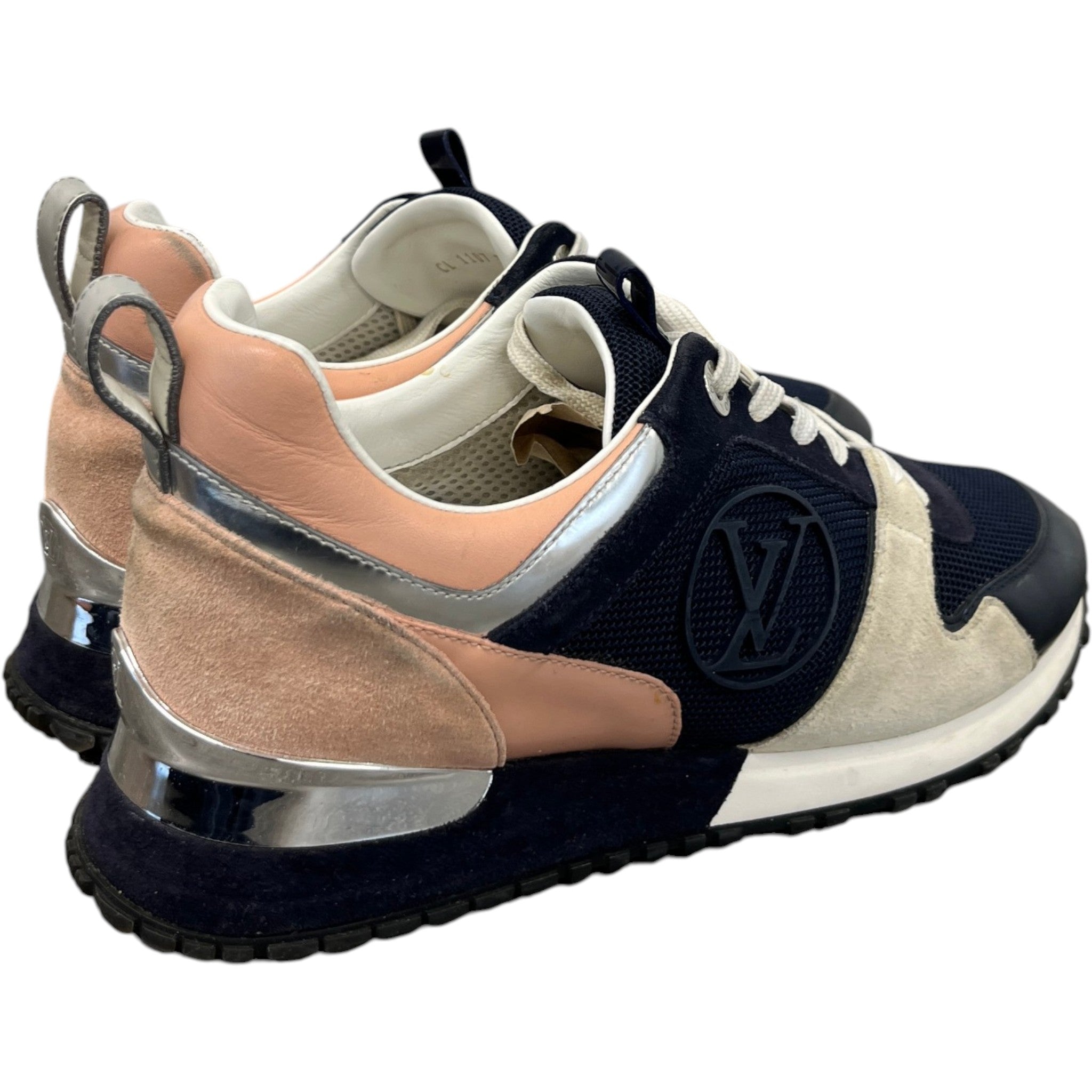 Women's Run Away Low Trainers Navy Size EU 36 / UK 3