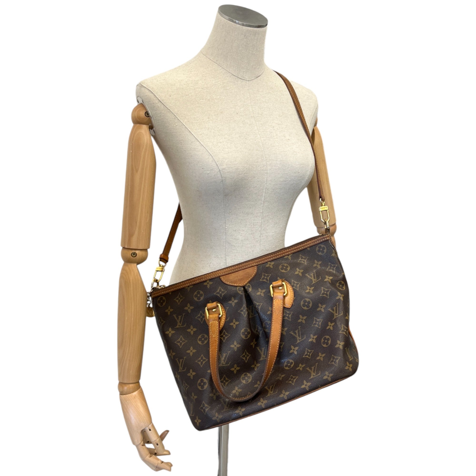 Women's Monogram Palermo Pm Handbag Brown