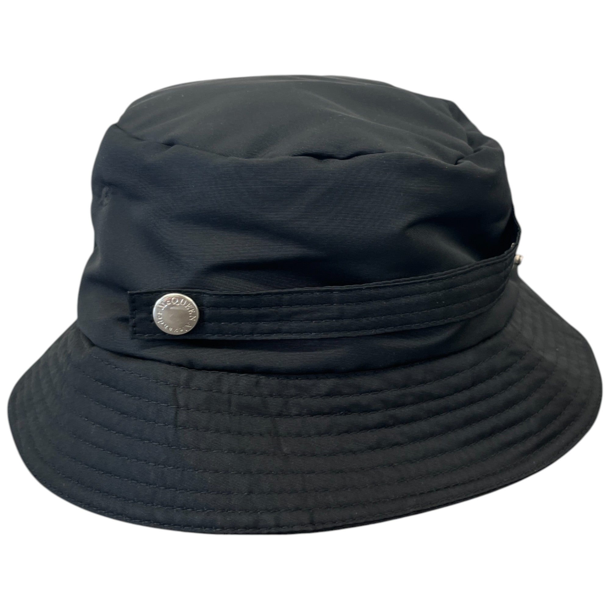 Women's Logo Print Bucket Hat Black Size S