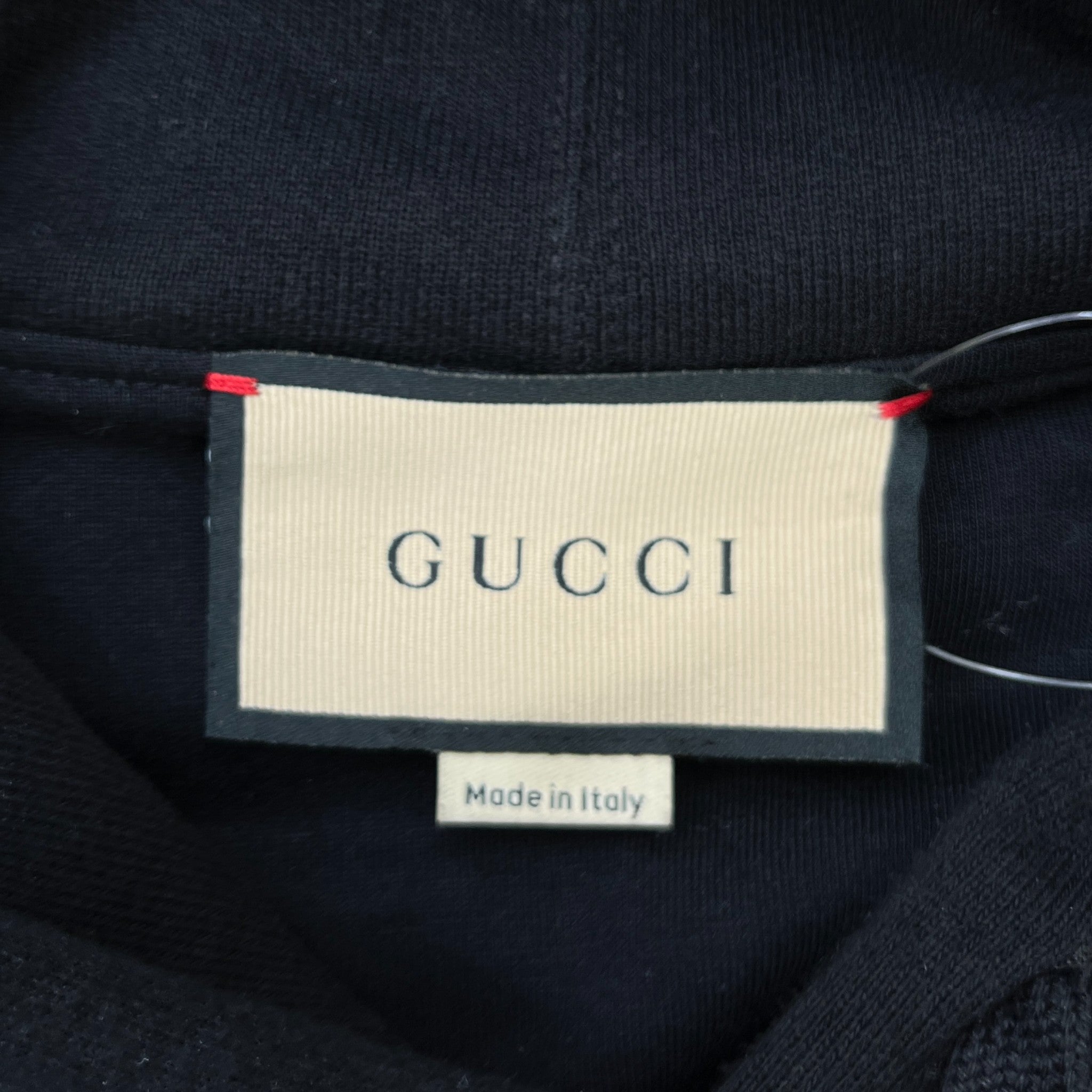 Men's Studded Hoodie Black Size XL