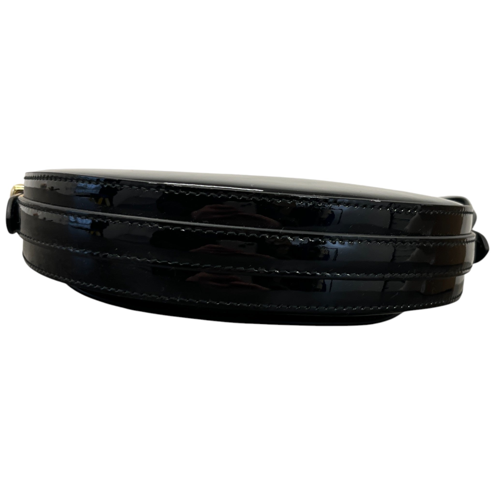 Women's Triangle Logo Shoulder Bag Black