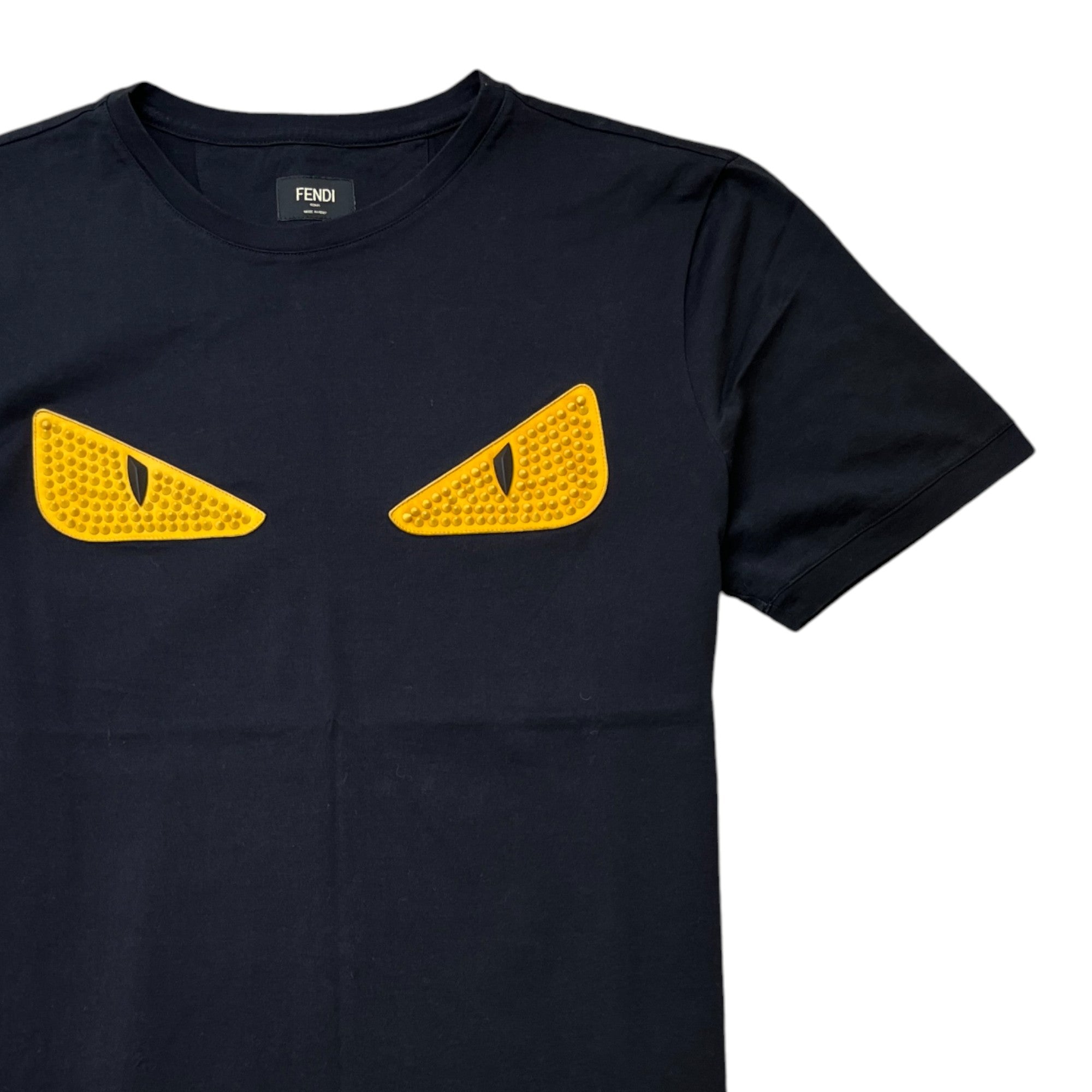 Men's Monster Eye T-Shirt Black Size IT 48 / UK M