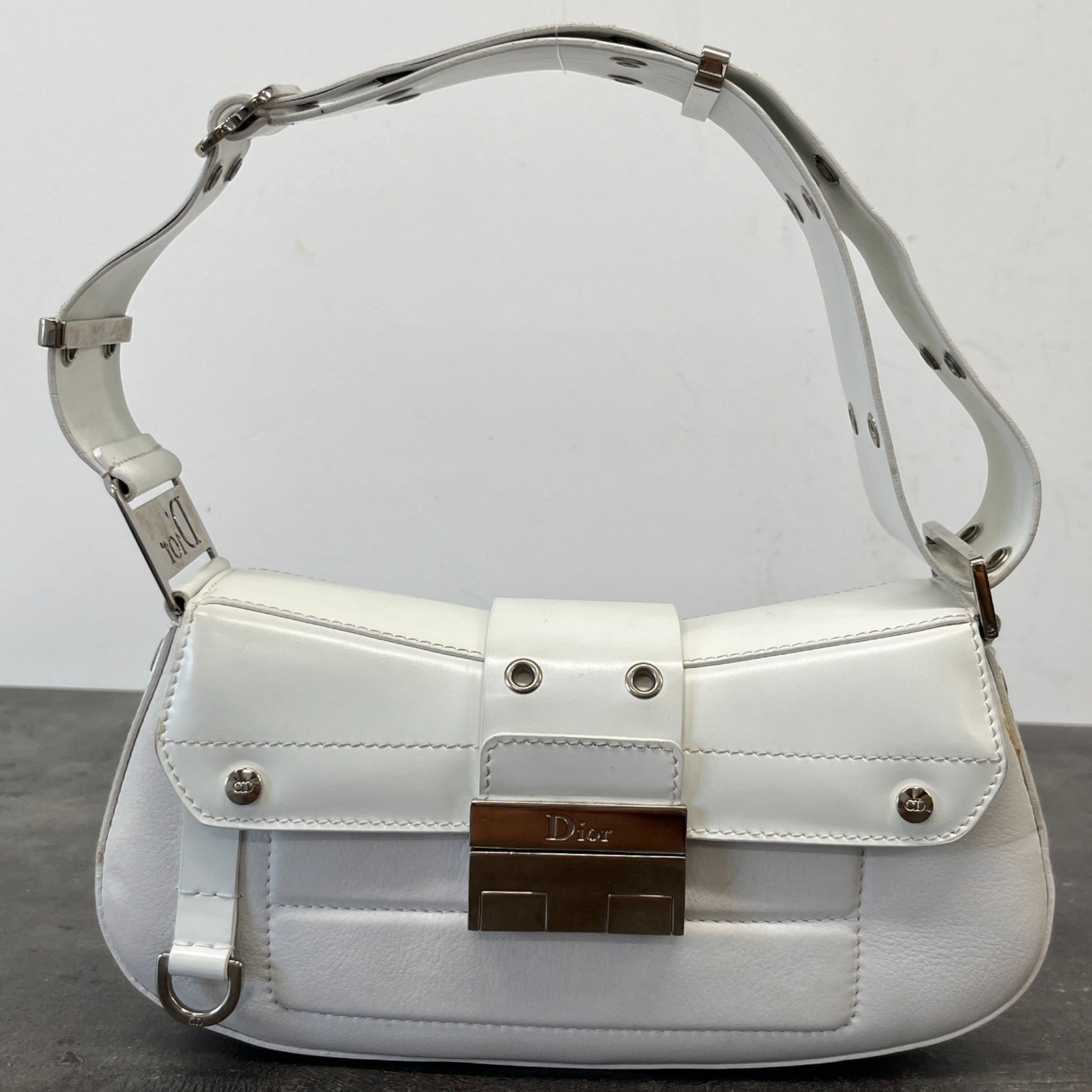 Women's Vintage Columbus Bag White