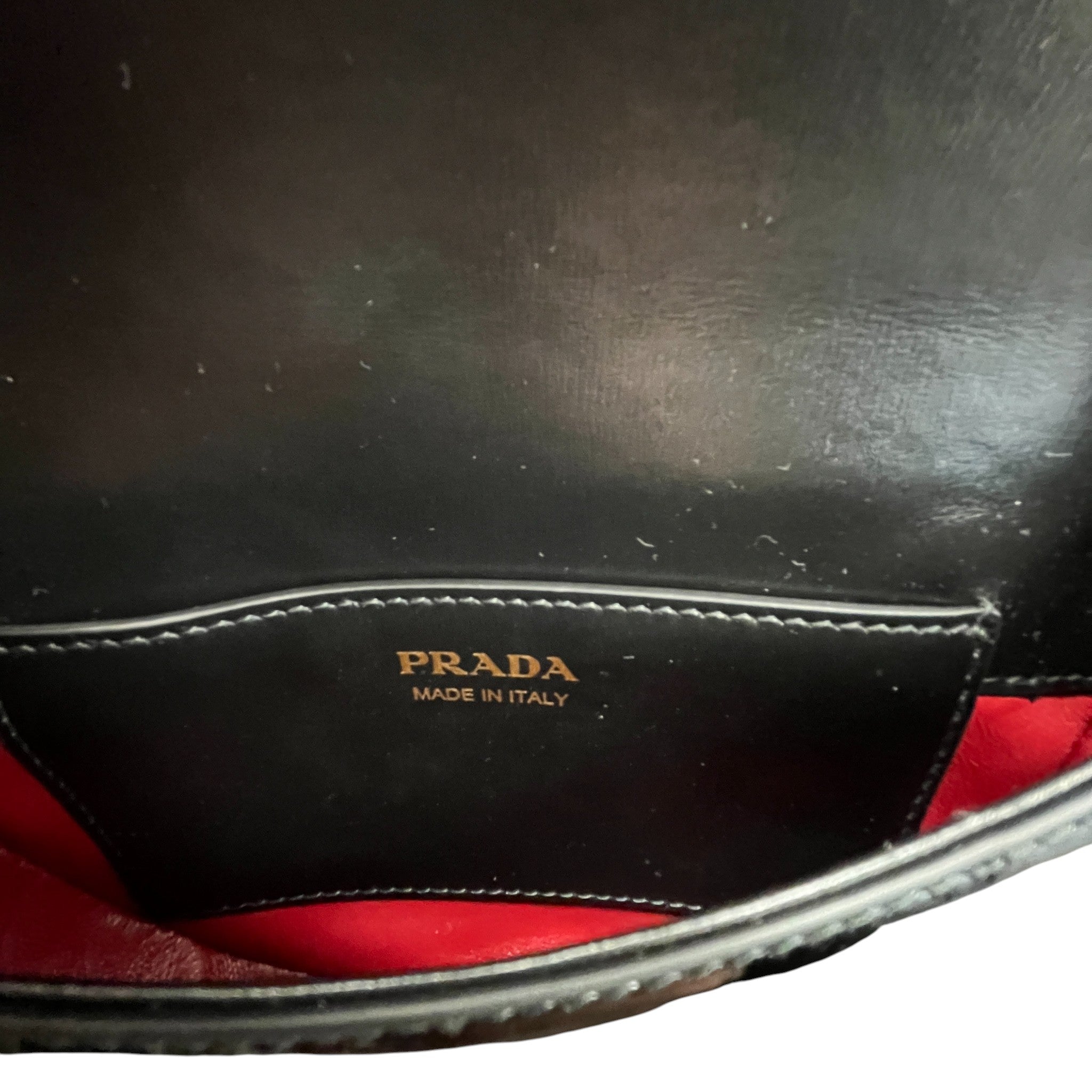 Women's Triangle Logo Shoulder Bag Black