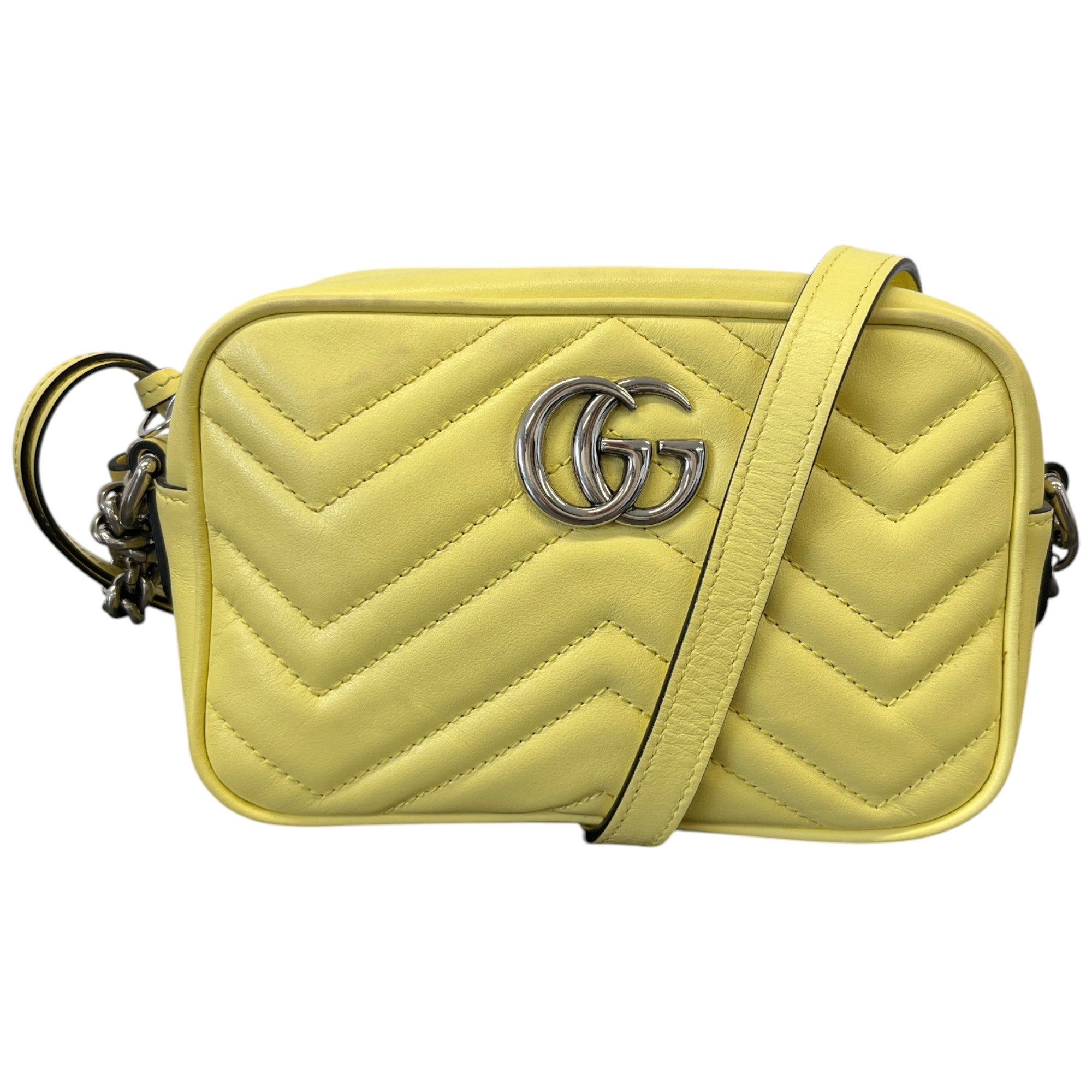 Women's Gg Marmont Crossbody Bag Yellow