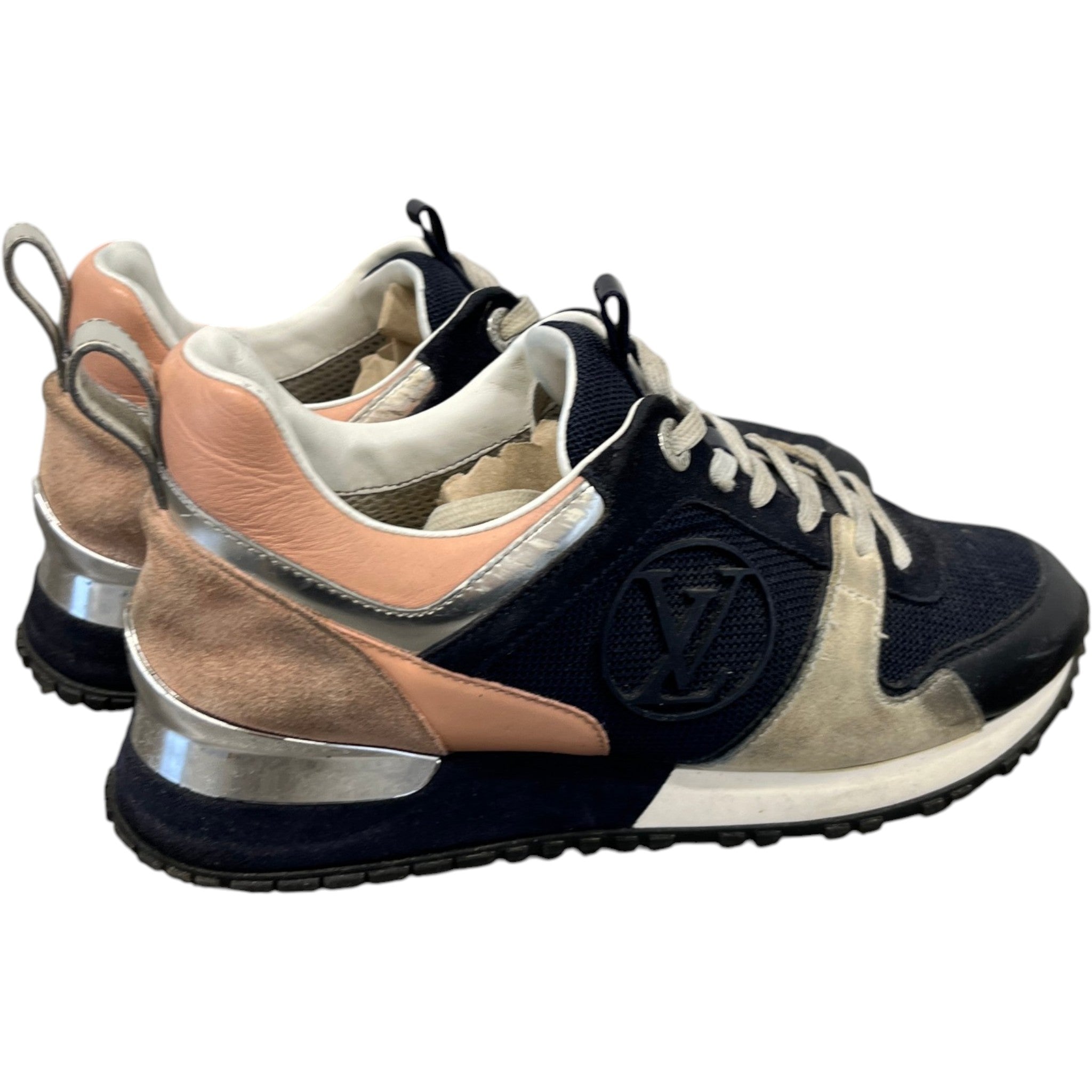 Women's Run Away Low Trainers Navy Size EU 36 / UK 3