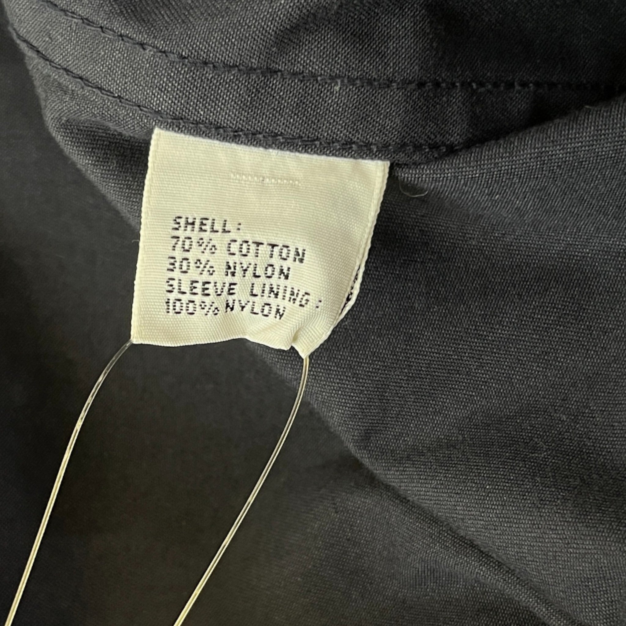 Men's Embroidered Logo OverShirt Navy Size S