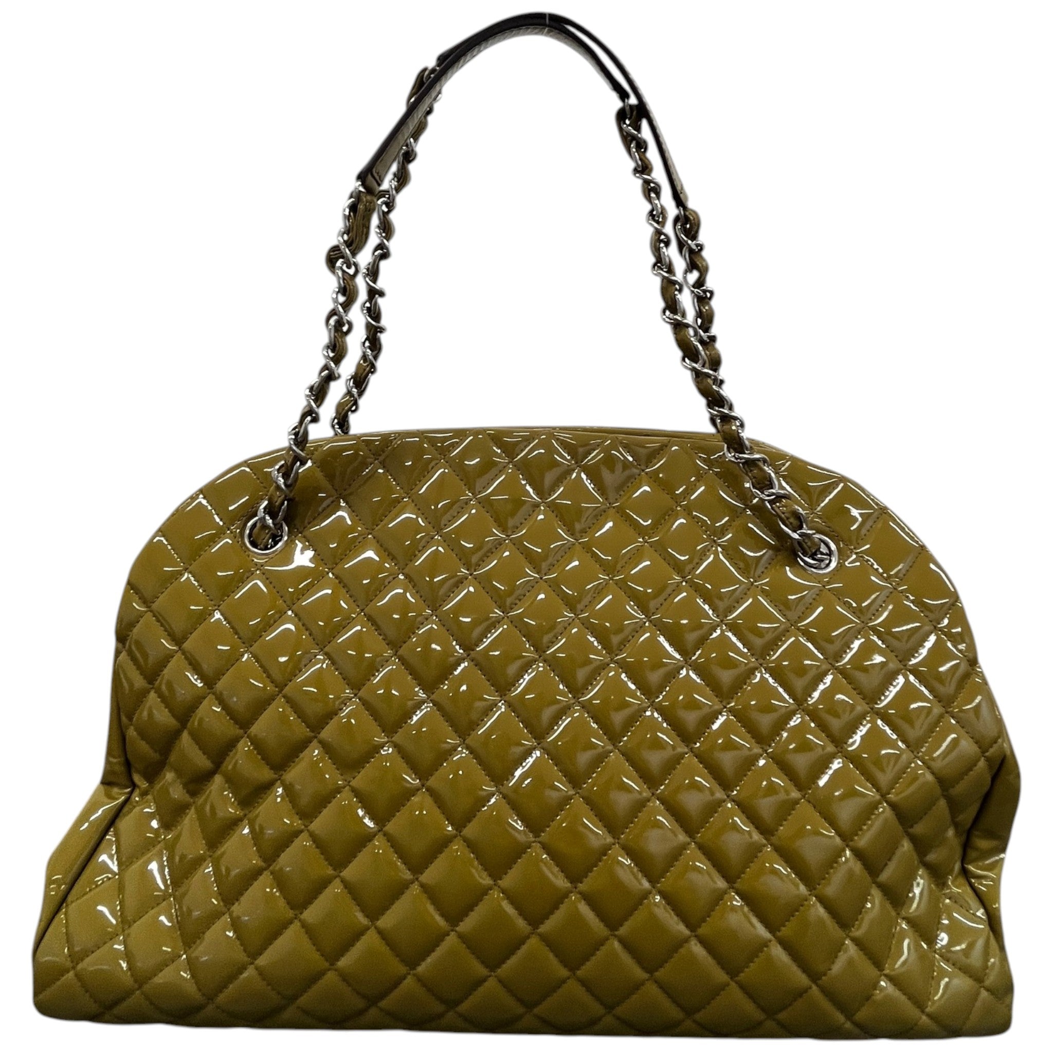 Women's Large Just Mademoiselle Bowling Olive Bag Green