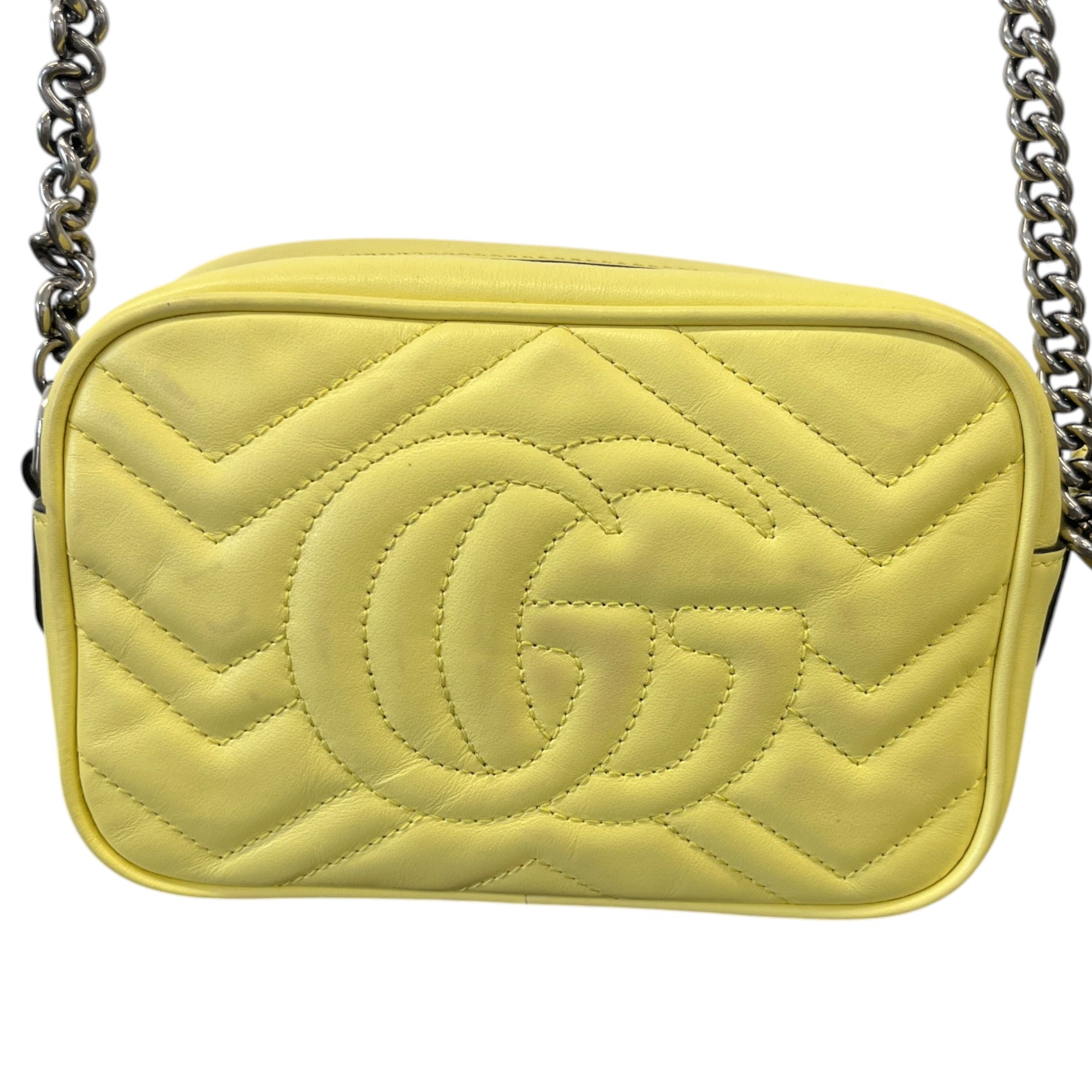 Women's Gg Marmont Crossbody Bag Yellow