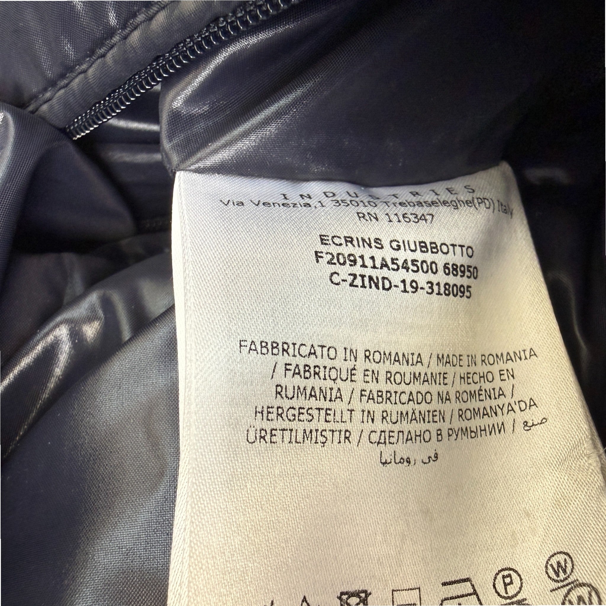 Men's Ecrins Down Jacket Navy Size 4 / XL