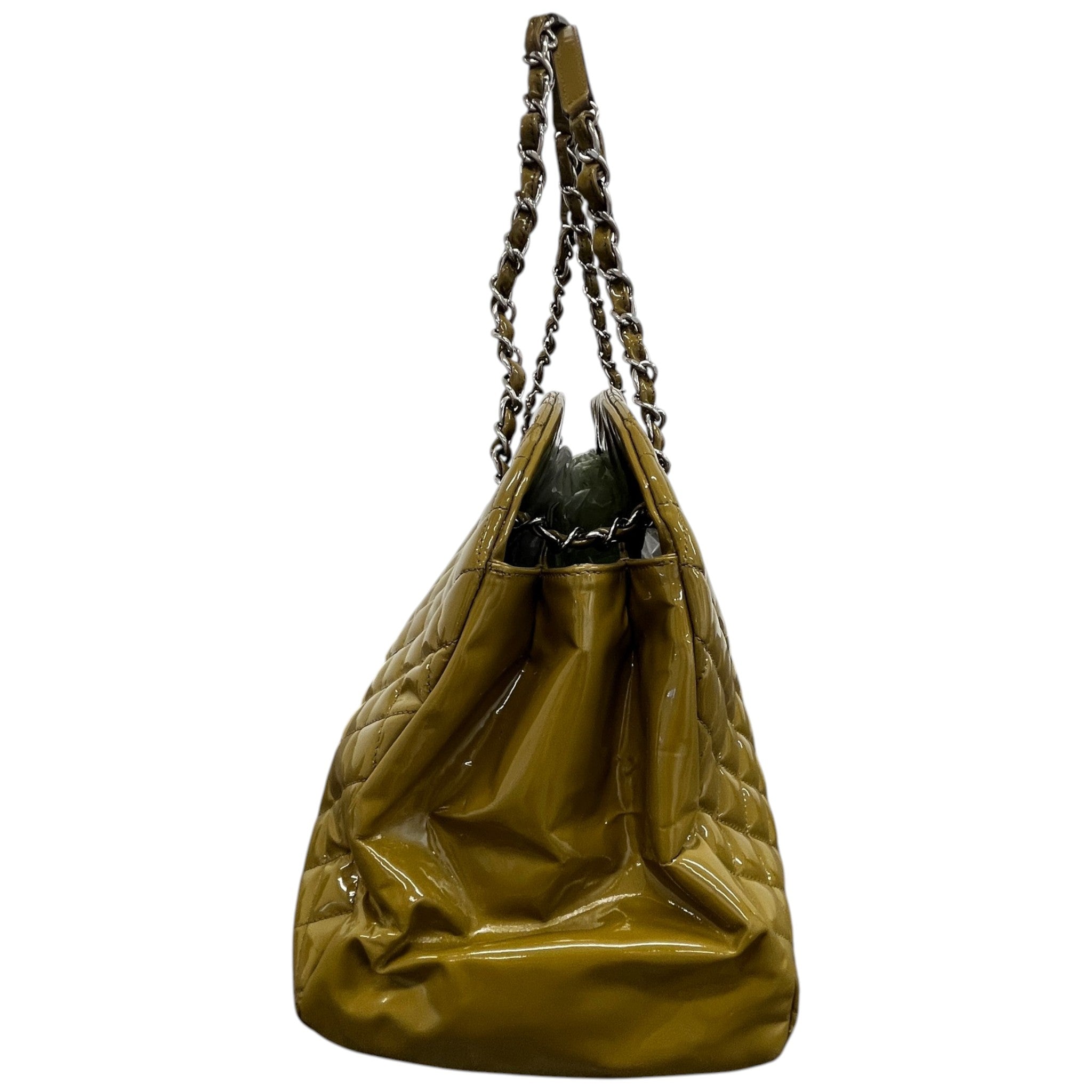 Women's Large Just Mademoiselle Bowling Olive Bag Green