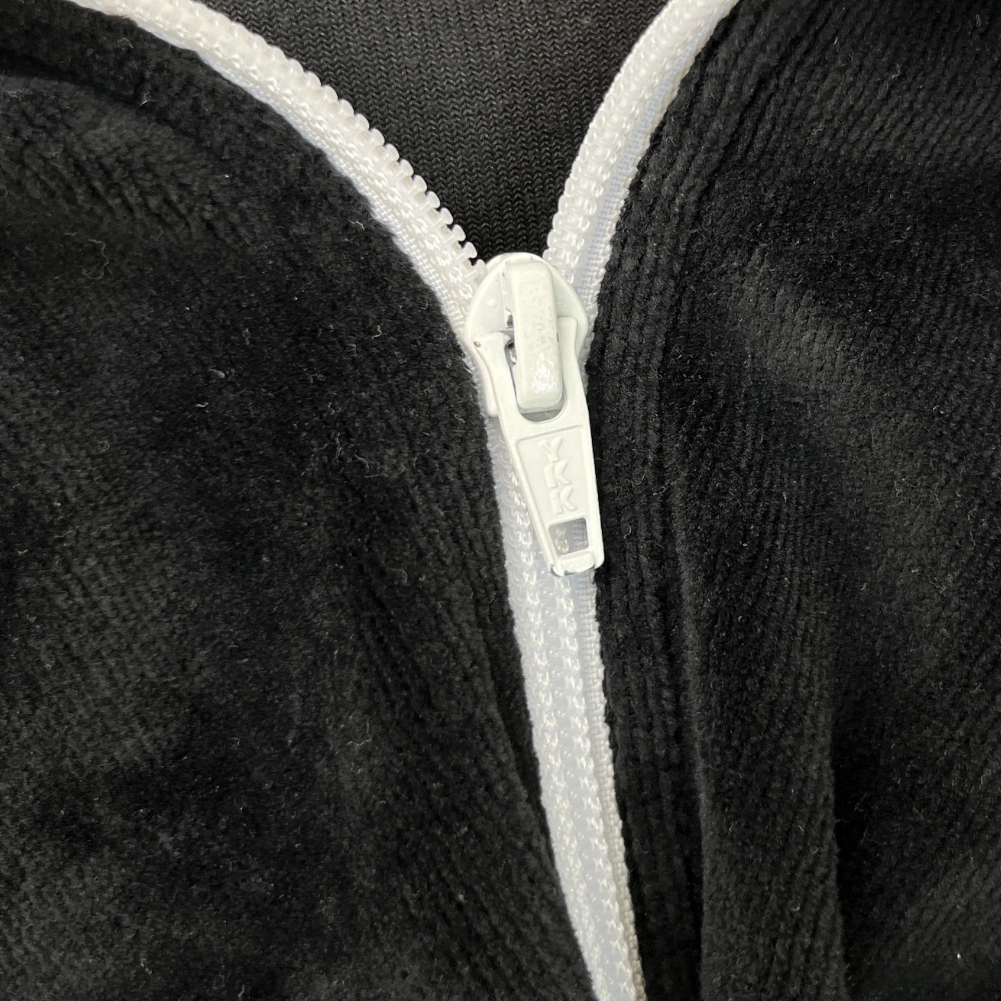 Men's Rainbow Stripe Track Jacket Black Size S