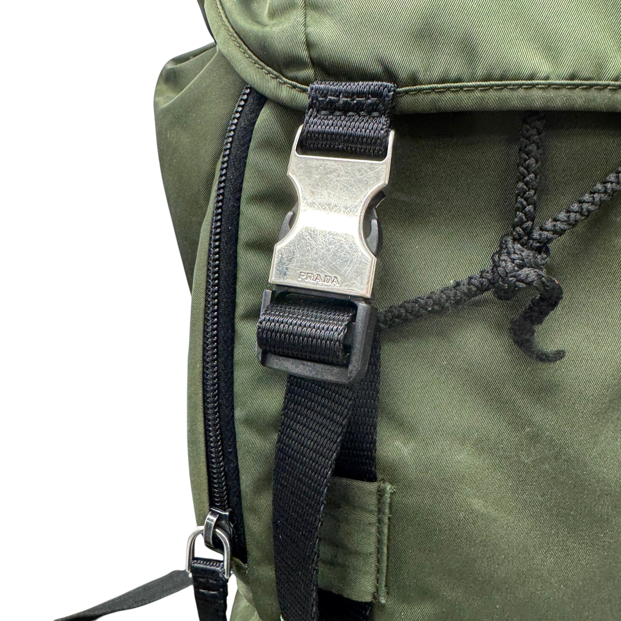 Men's Nylon Montagna Backpack Green
