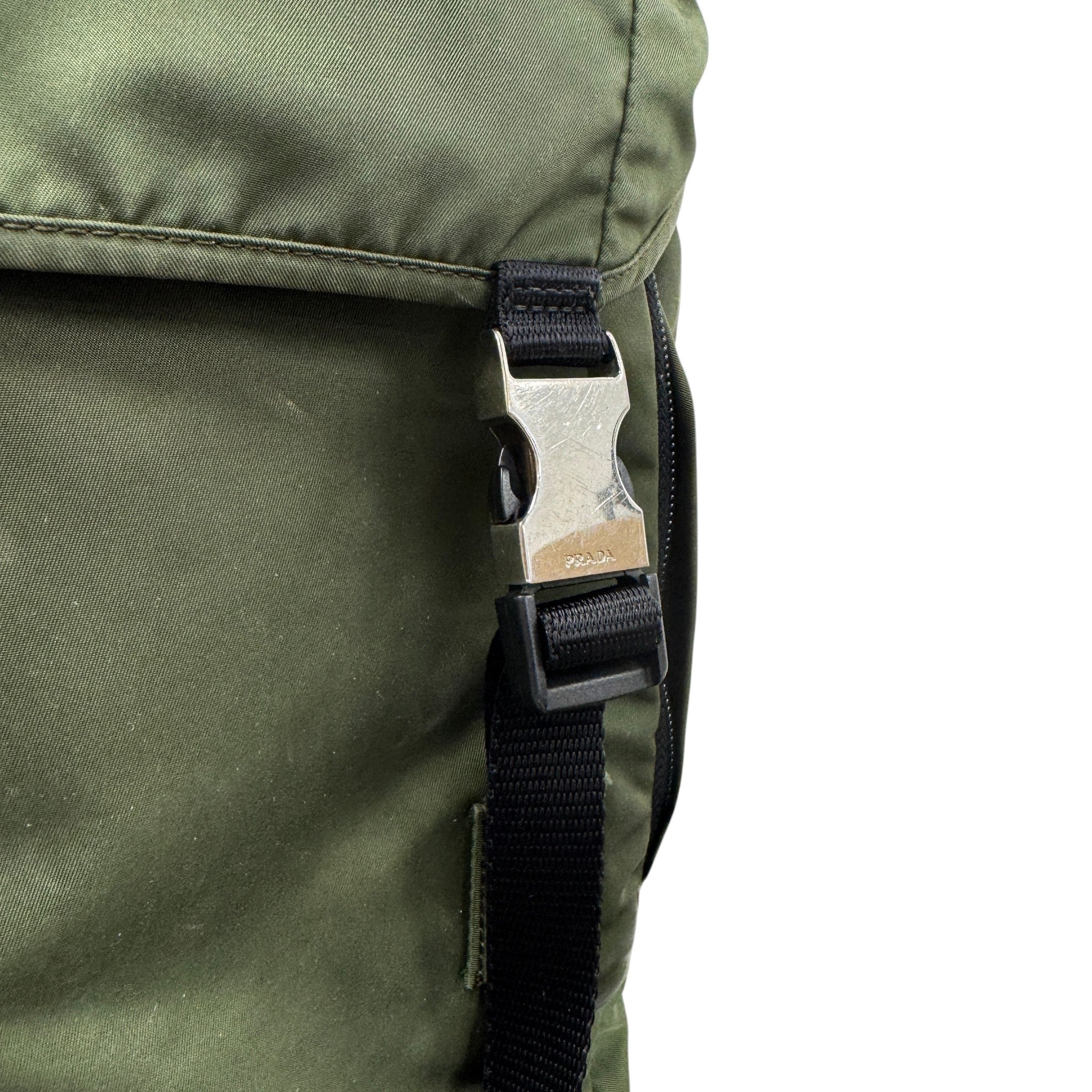 Men's Nylon Montagna Backpack Green