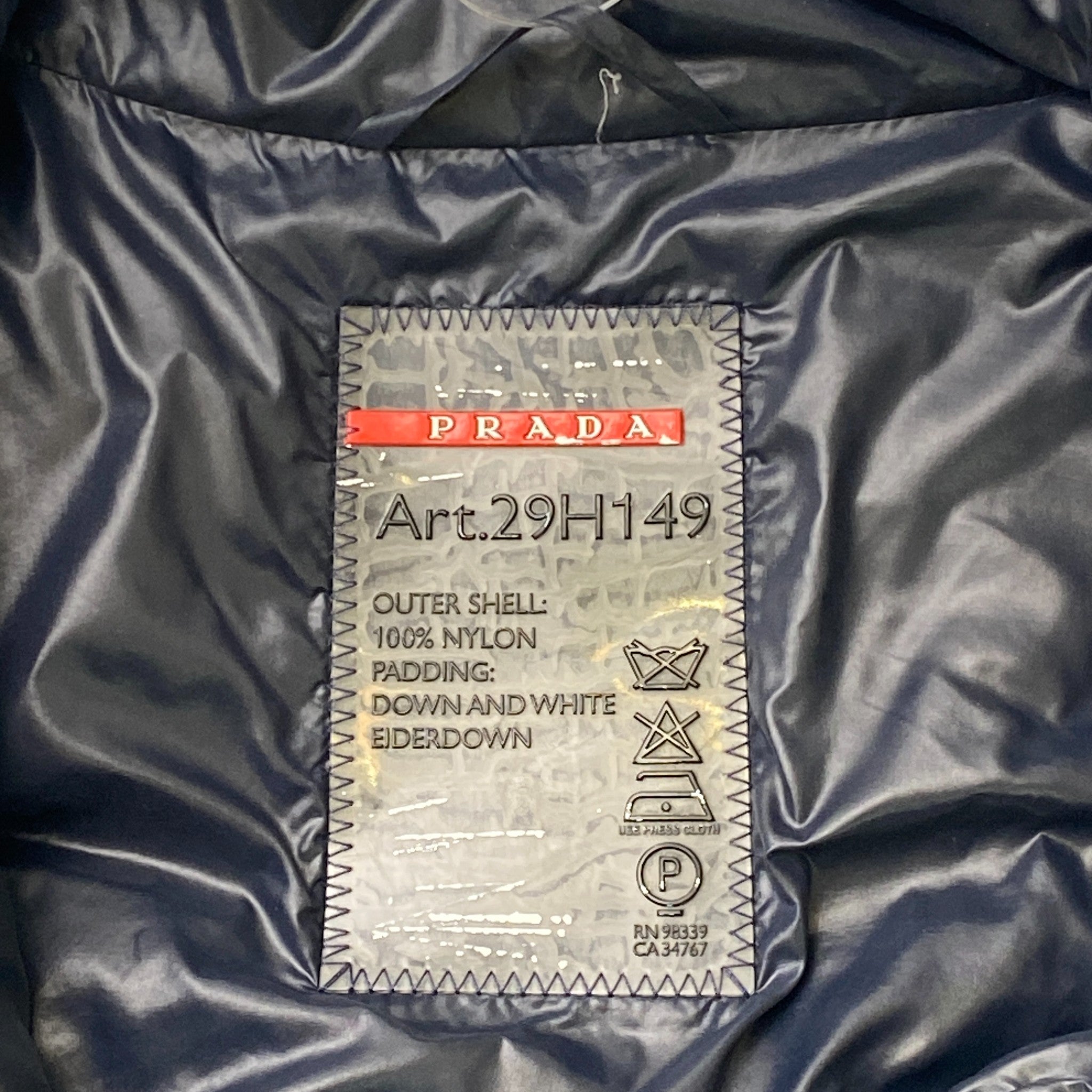 Women's Plaque Logo Size It 46 / Uk 14 Jacket Navy Size L