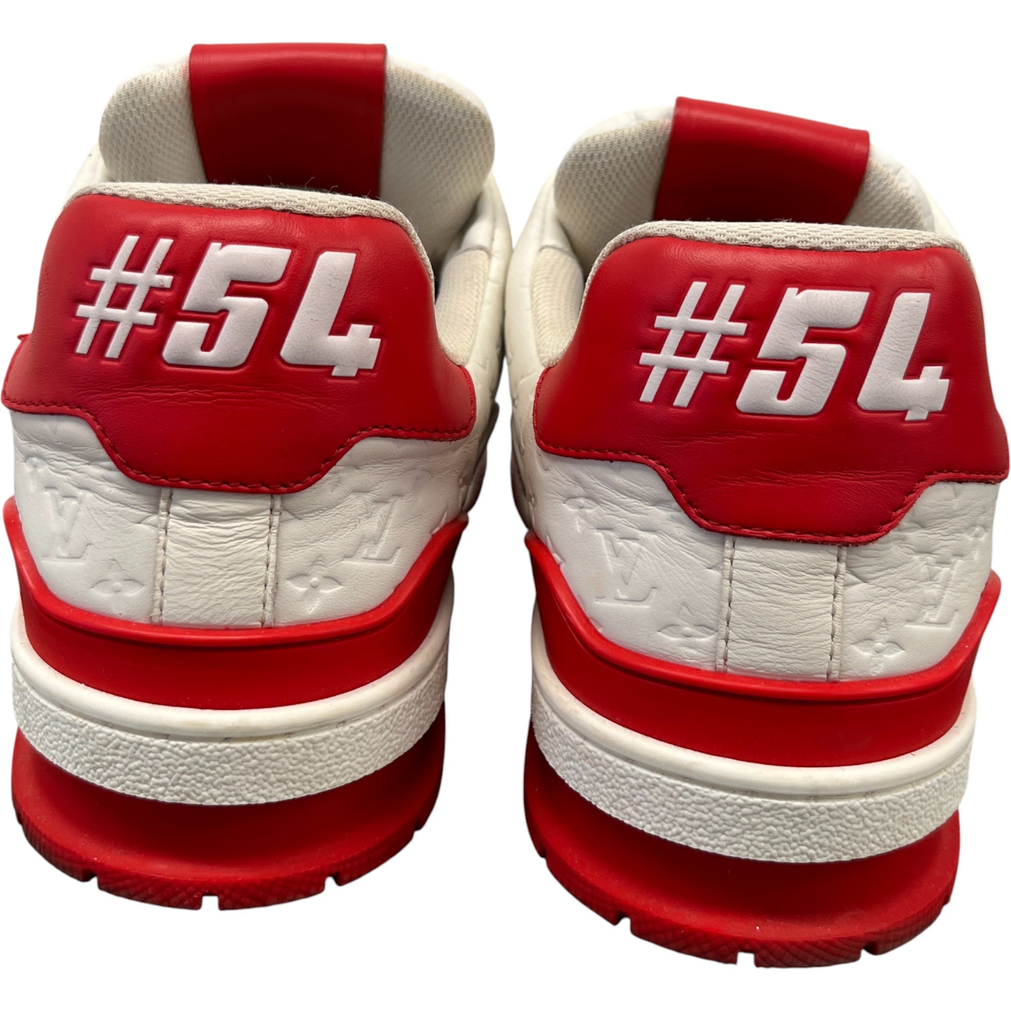 Men's Lv Low Trainers Red Size EU 42 / UK 8