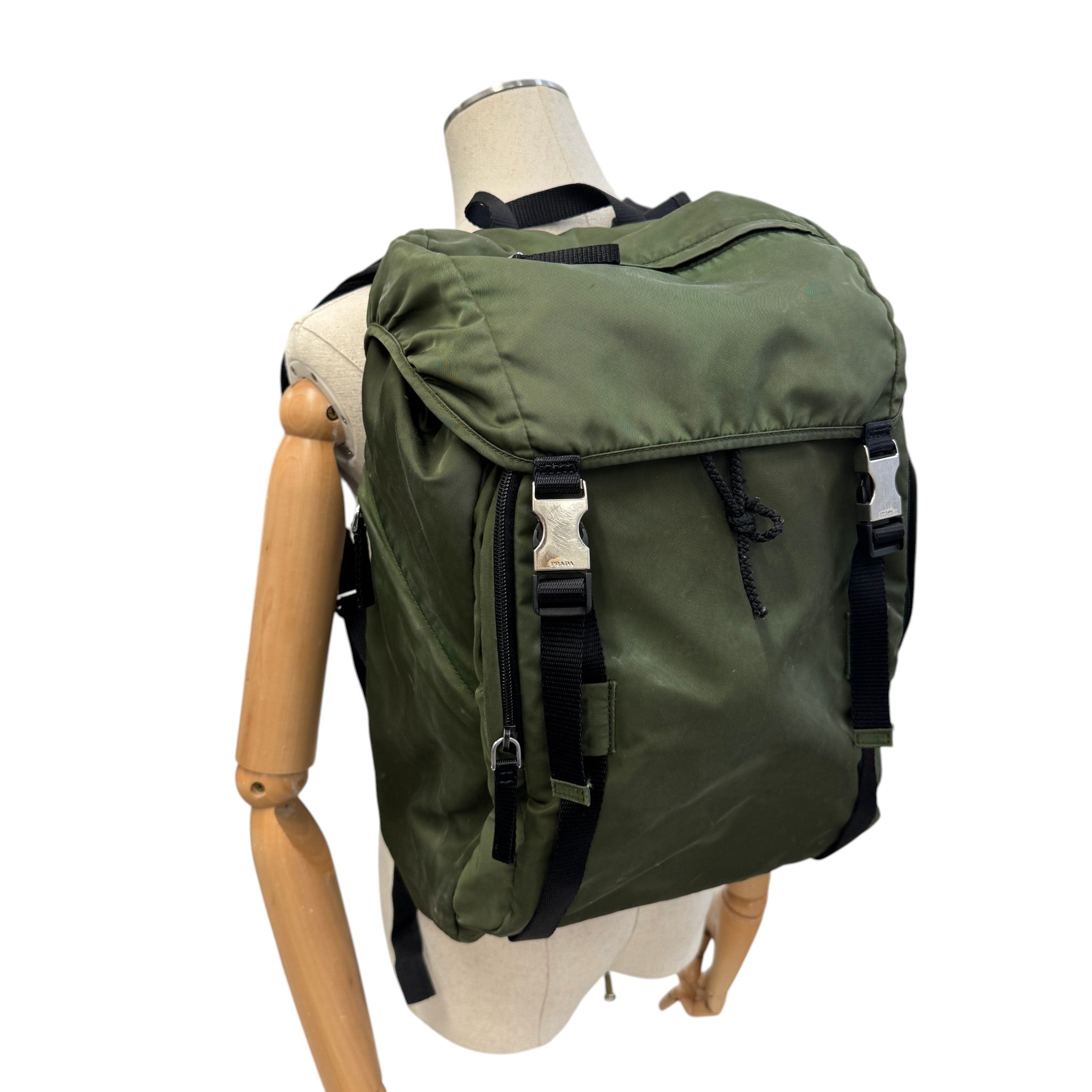 Men's Nylon Montagna Backpack Green