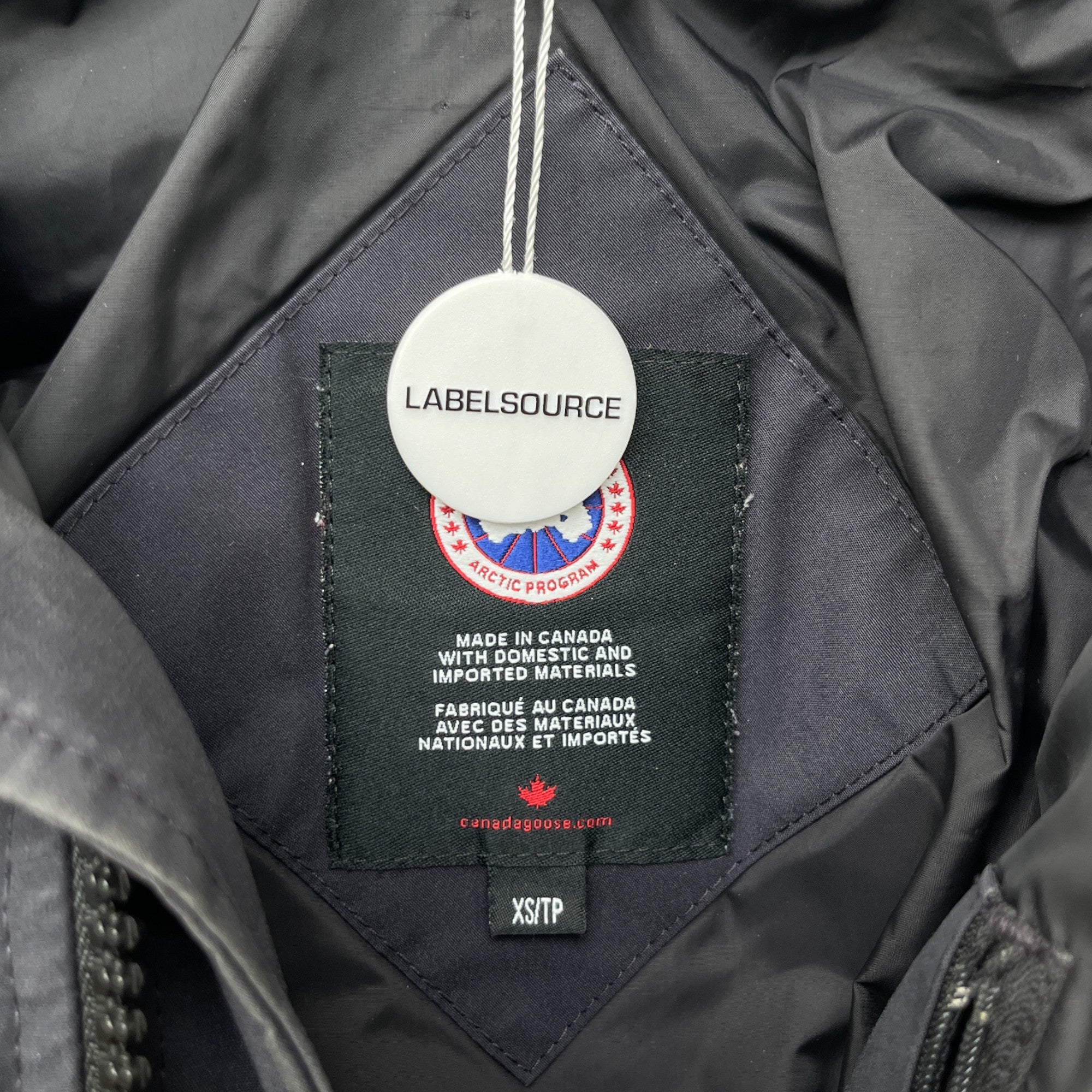 Men's Carson Parka Down Jacket Black Size XS