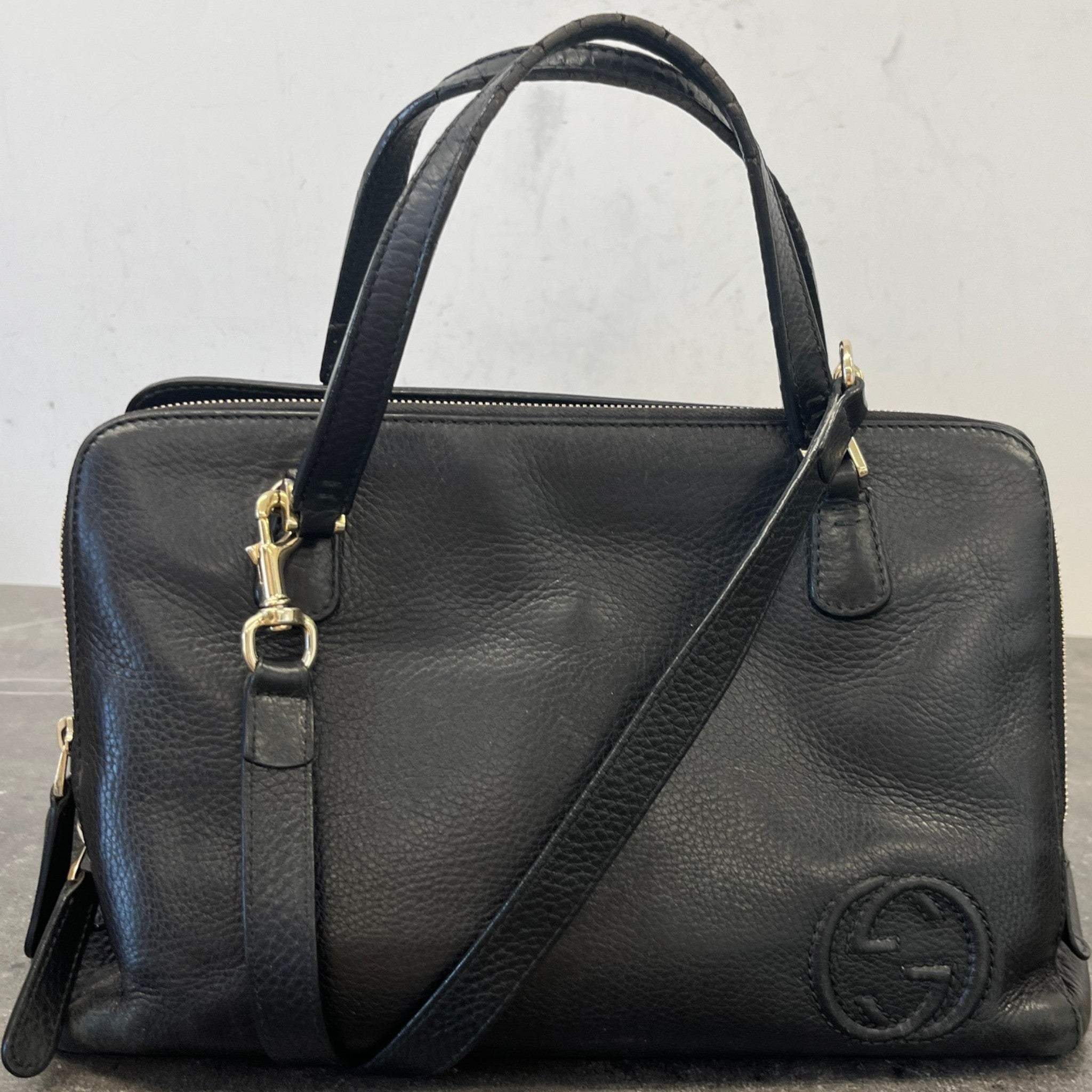Women's Gg Soho Convertible Bag Black