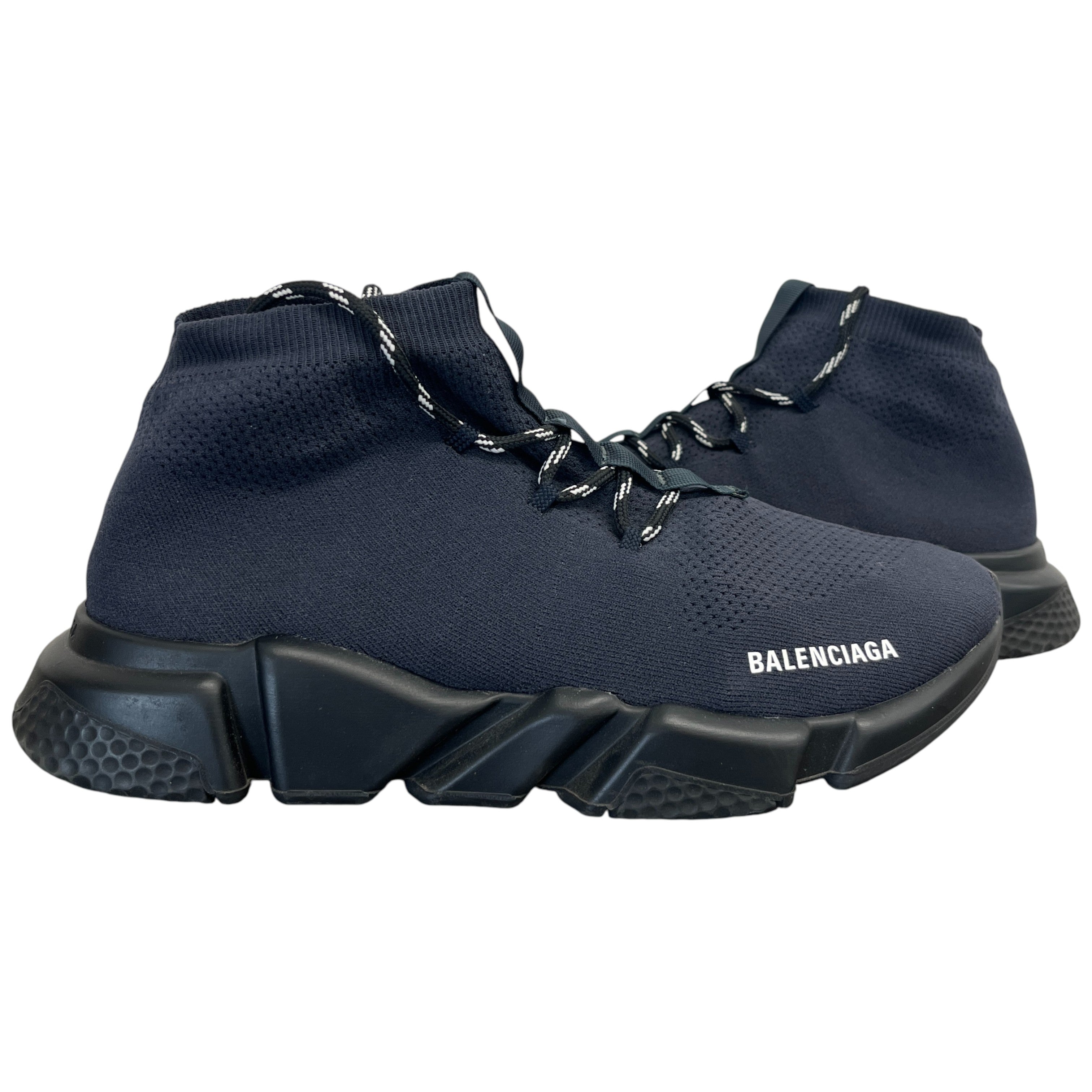 Men's Speed 2.0 Lace-Up High Trainers Navy Size EU 44 / UK 10