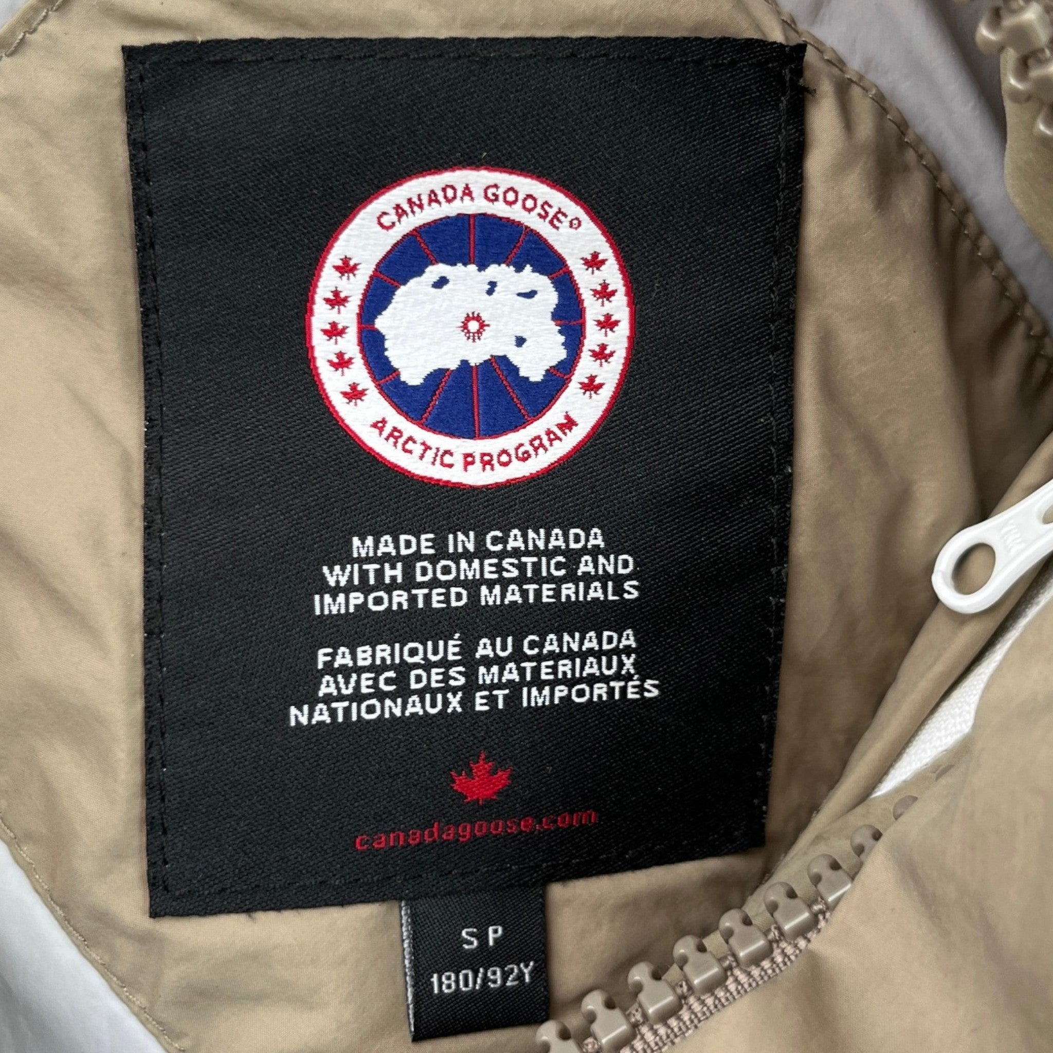 Men's Lawrence Puffer Gilet Khaki Size S