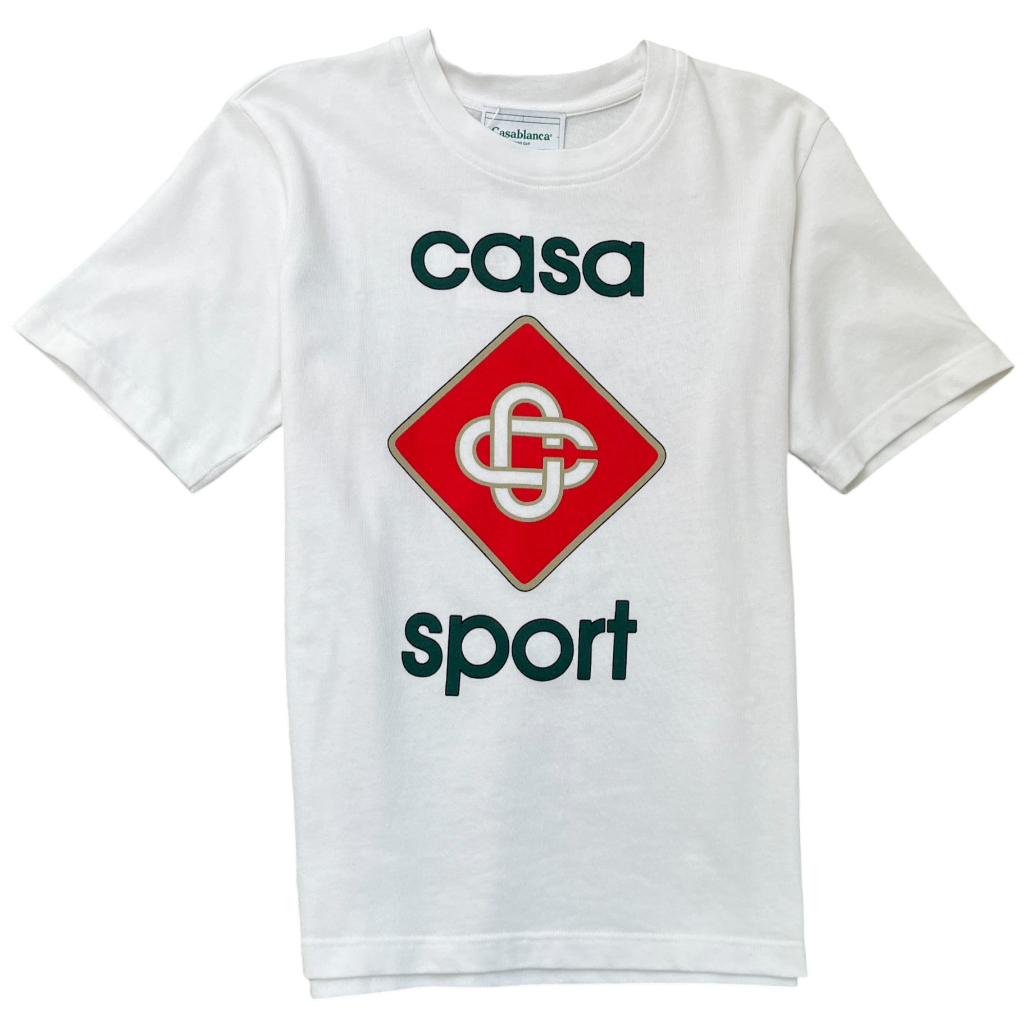 Men's Sport Logo T-Shirt White Size S