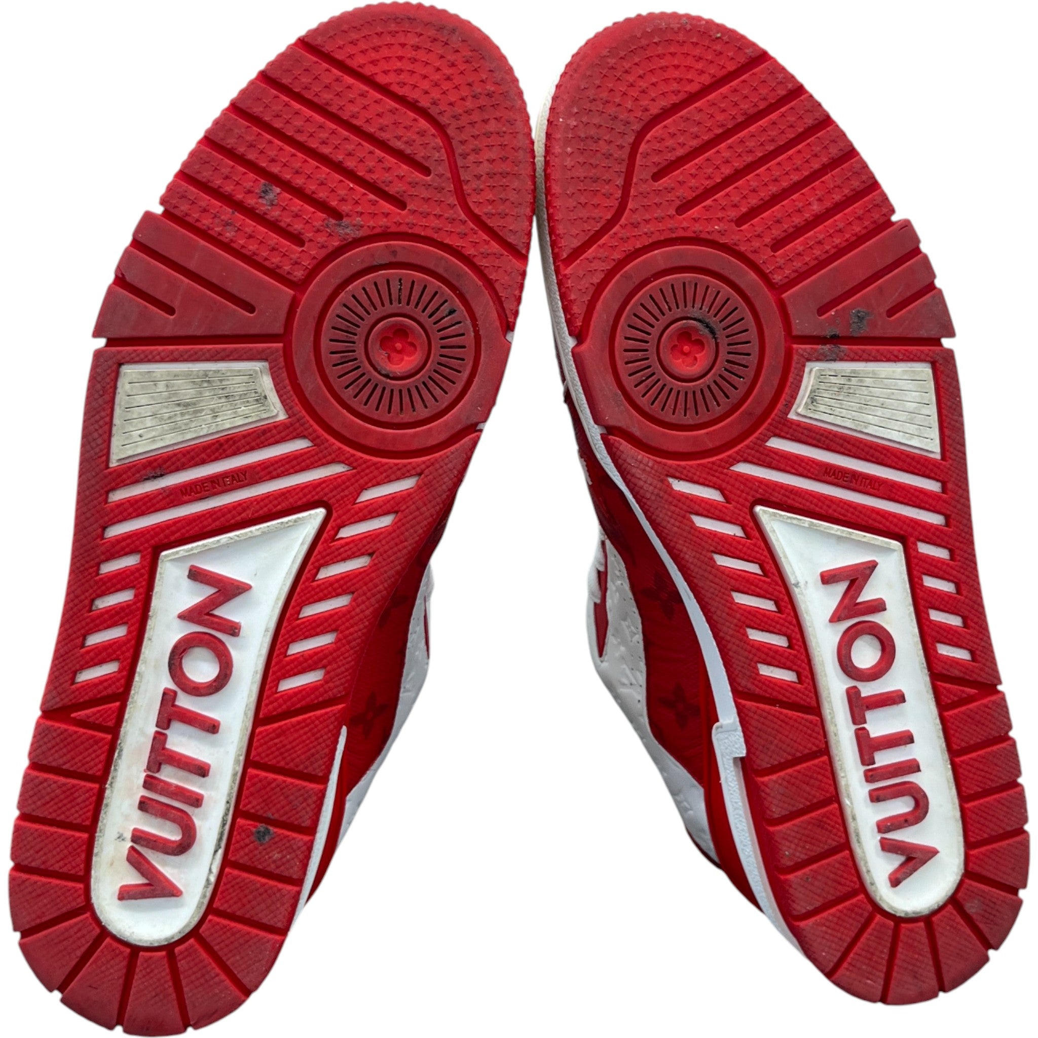 Men's Lv Low Trainers Red Size EU 42 / UK 8