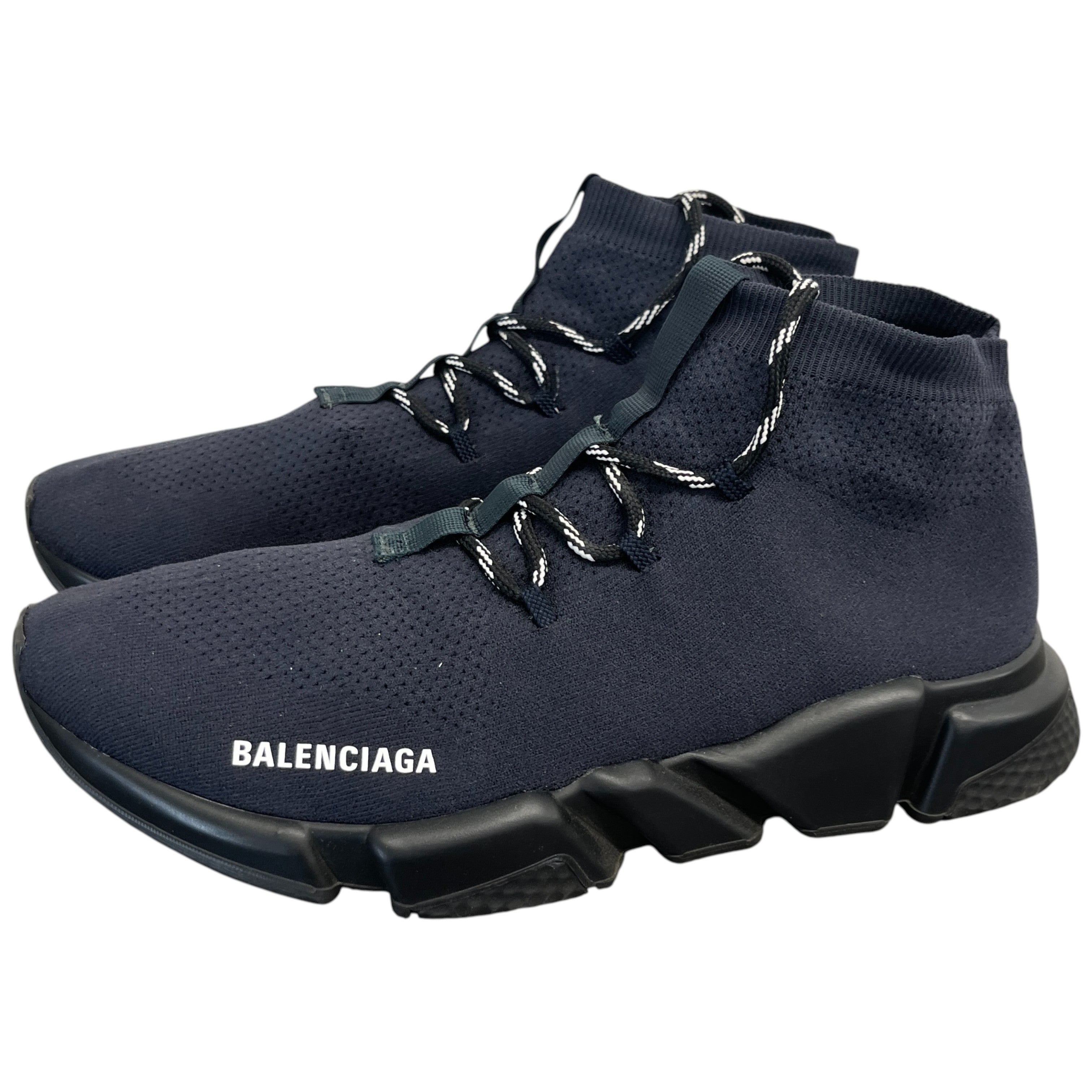 Men's Speed 2.0 Lace-Up High Trainers Navy Size EU 44 / UK 10