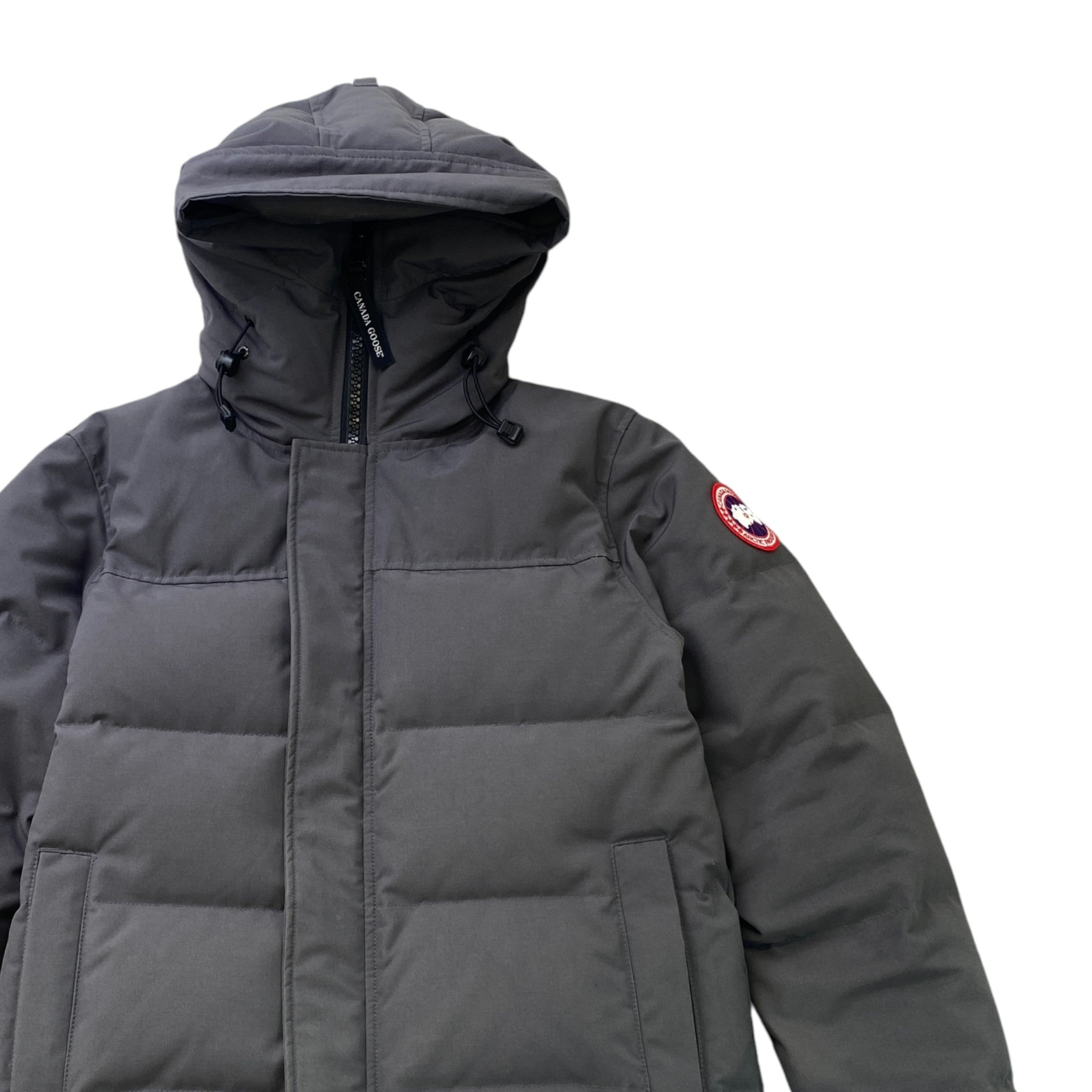 Men's Macmillan Parka Down Jacket Grey Size S