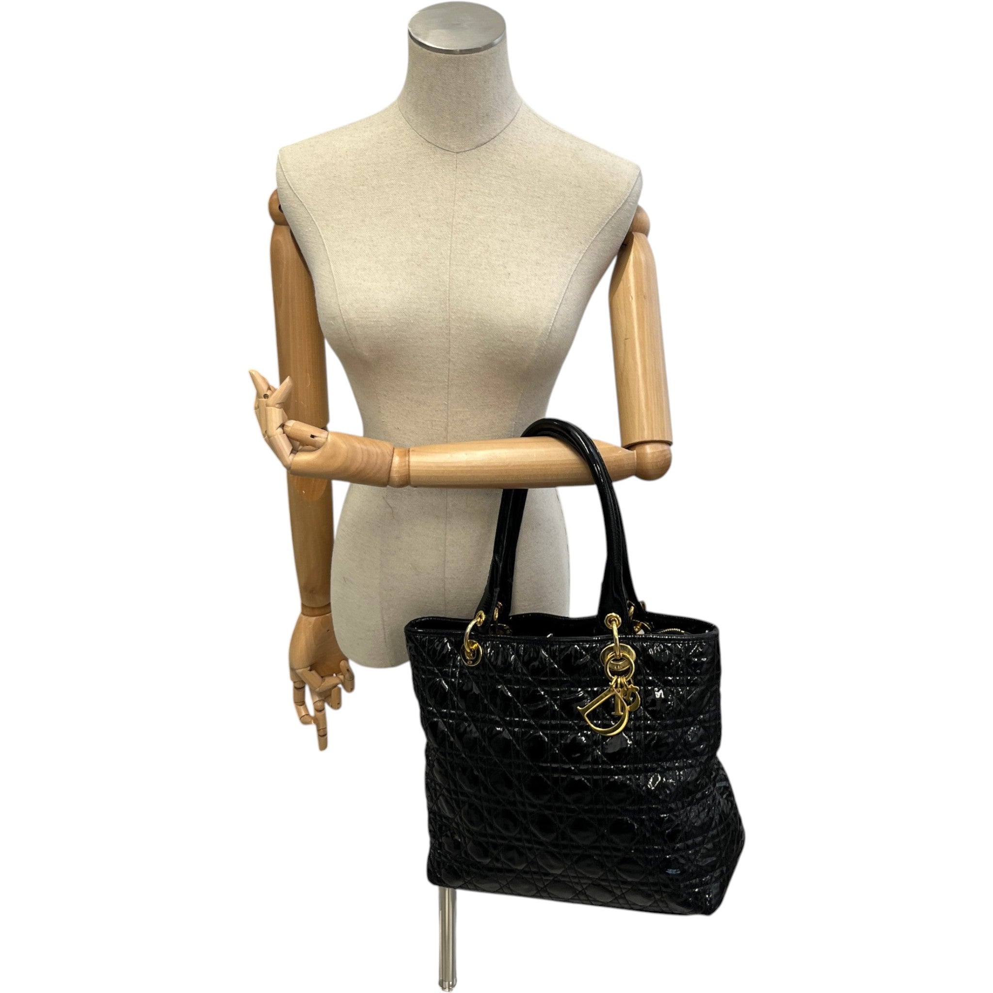 Women's Lady Dior Handbag Black