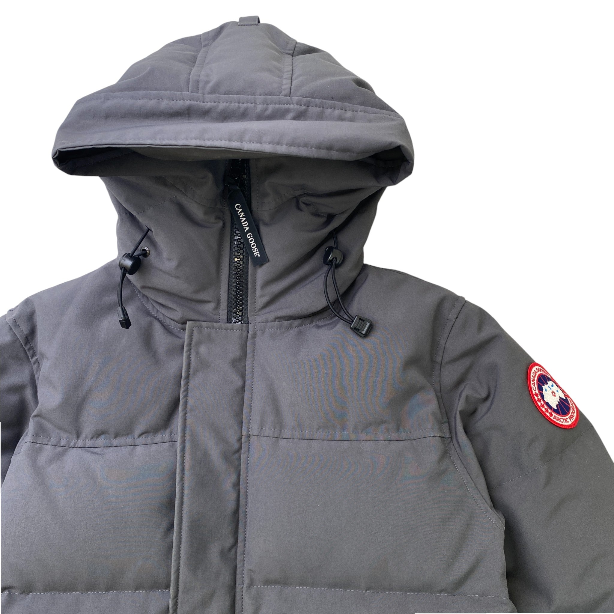 Men's Macmillan Parka Down Jacket Grey Size S