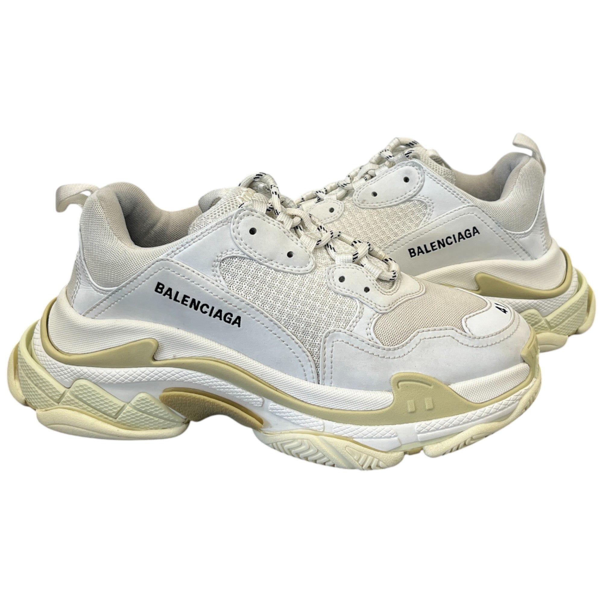 Men's Triple S Low Trainers White Size EU 41 / UK 7