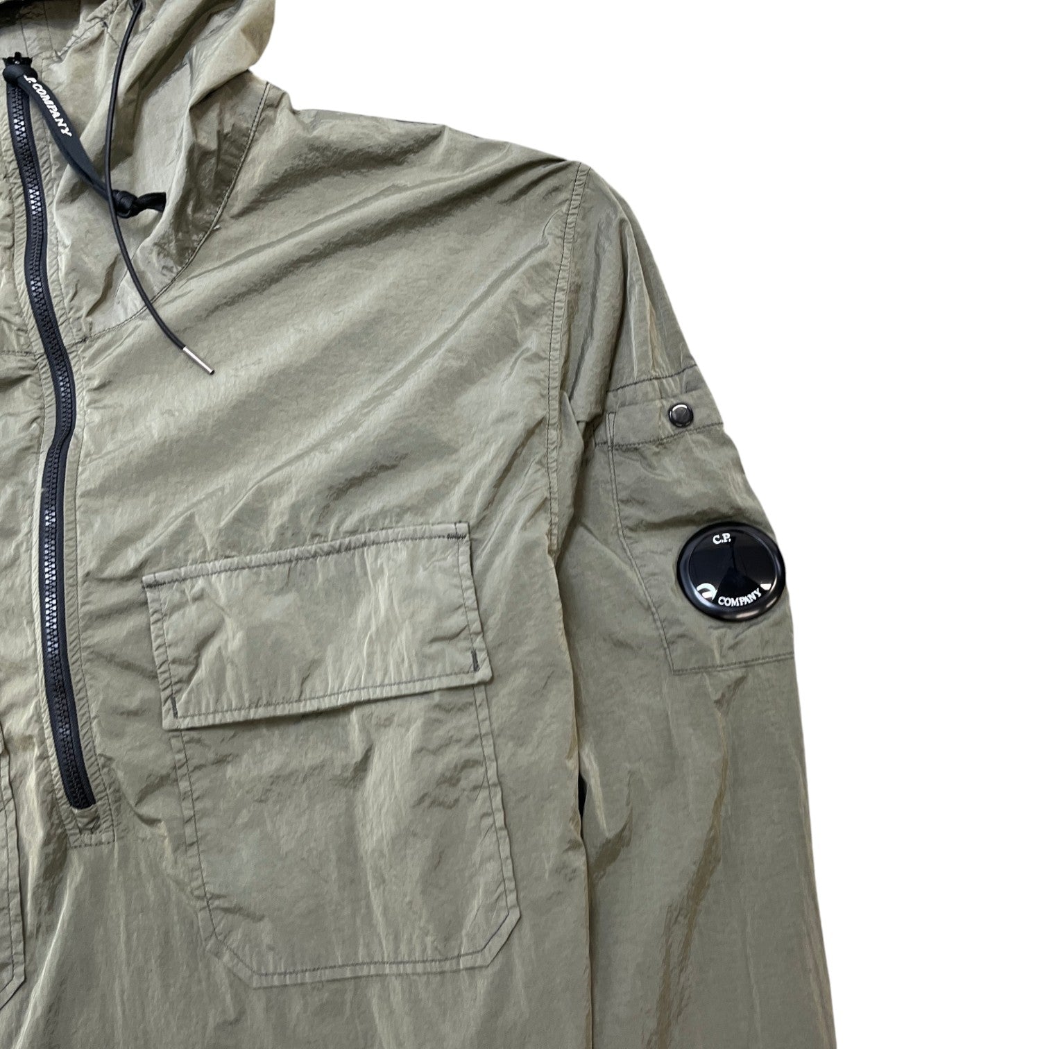 Men's Lens Windbreaker Khaki Size M