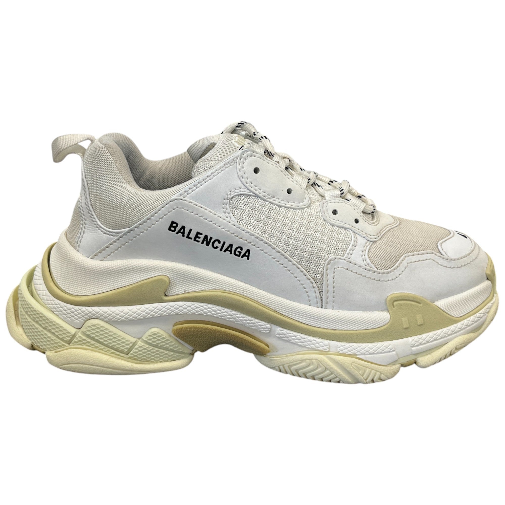 Men's Triple S Low Trainers White Size EU 41 / UK 7