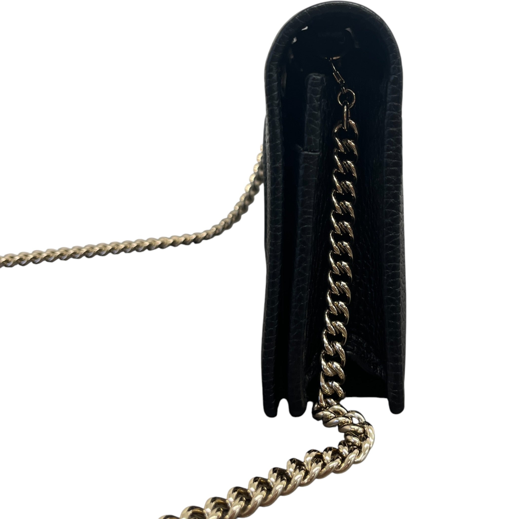 Women's Soho Wallet On Chain Bag Black