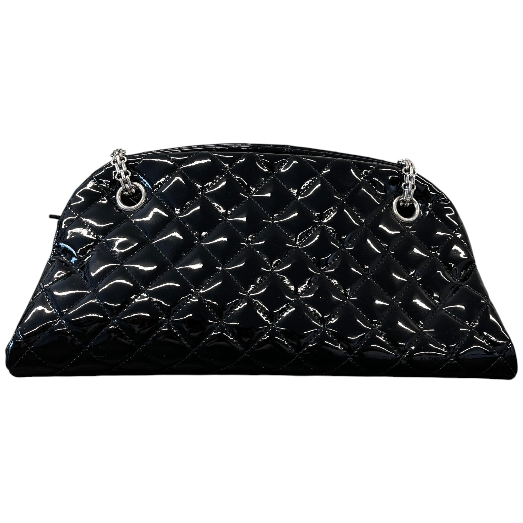Women's Medium Patent Just Mademoiselle Bag Black