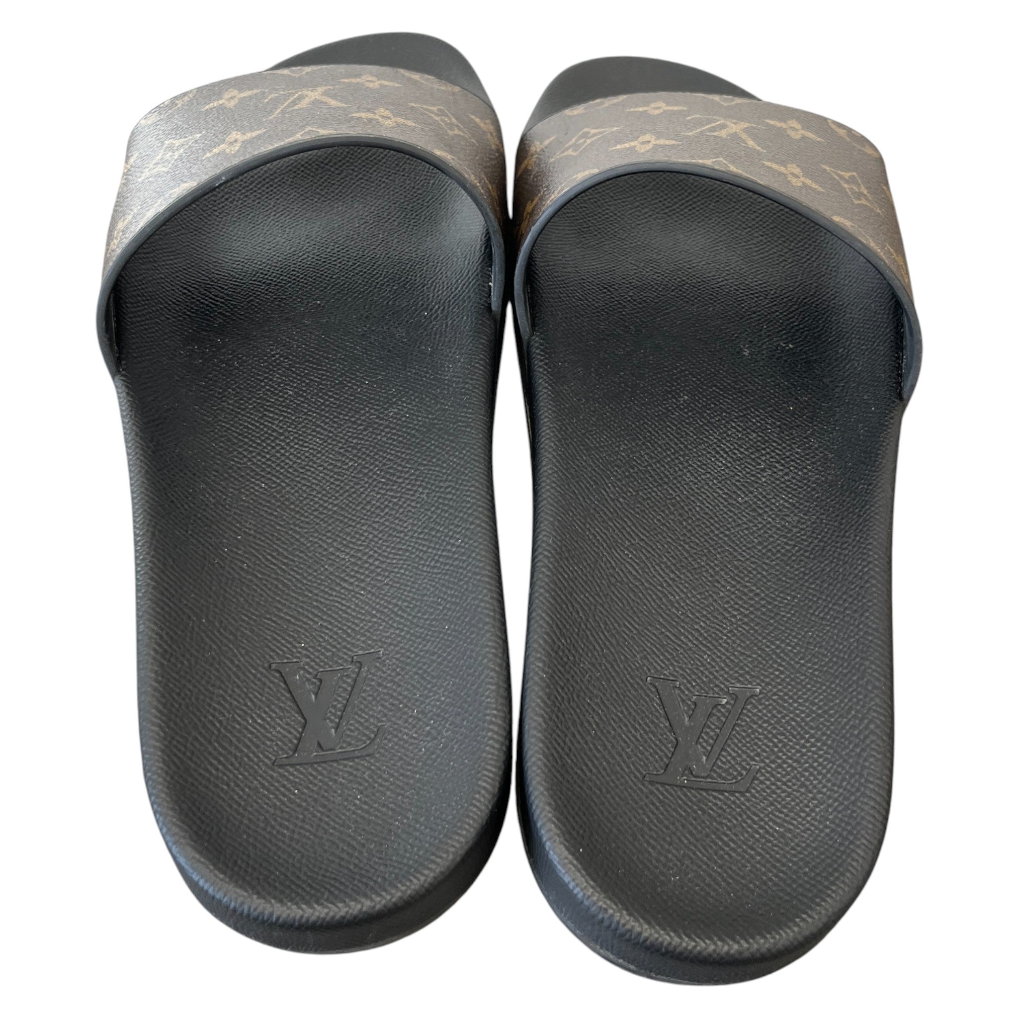 Men's Waterfront Mules Slides Black Size EU 45 / UK 11