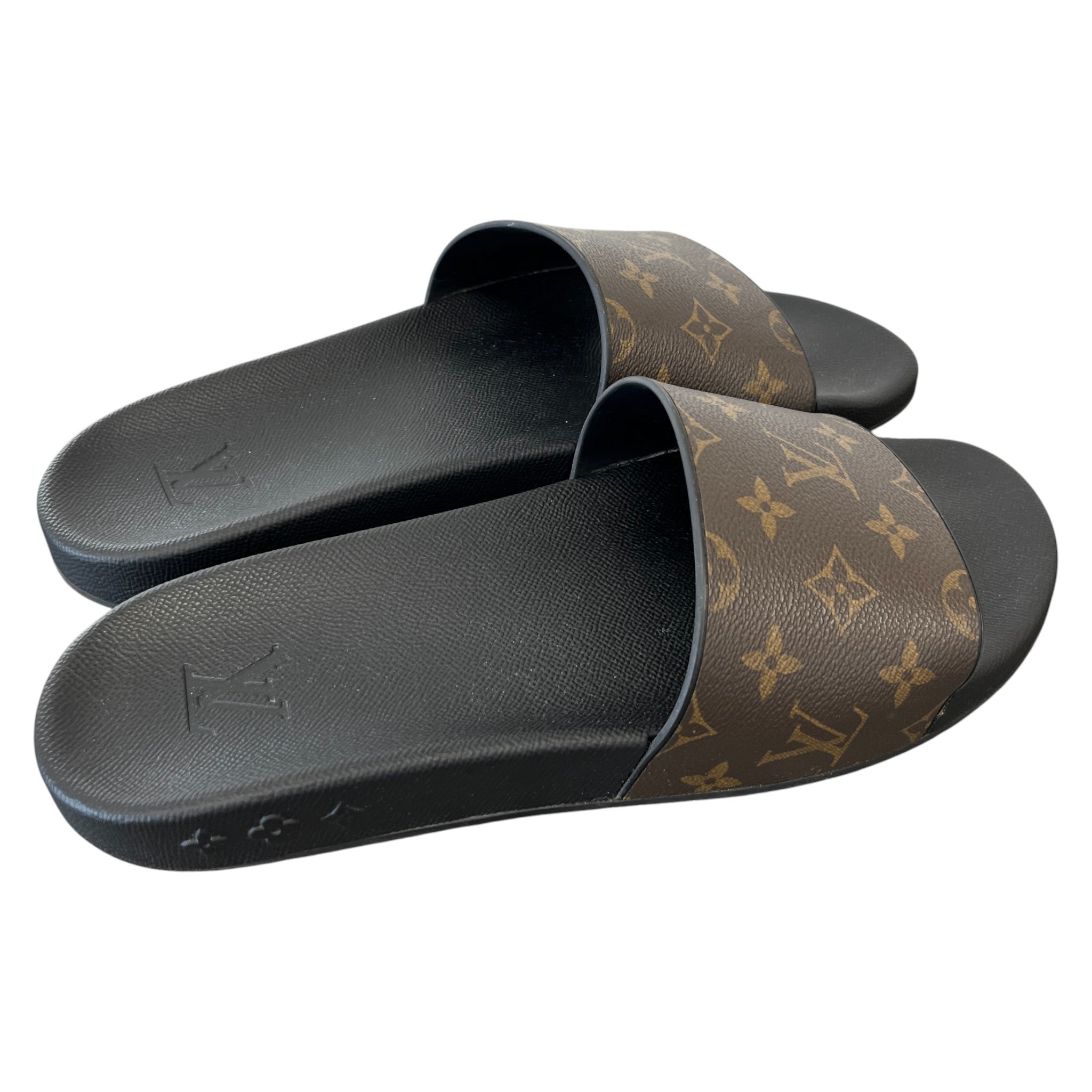 Men's Waterfront Mules Slides Black Size EU 45 / UK 11