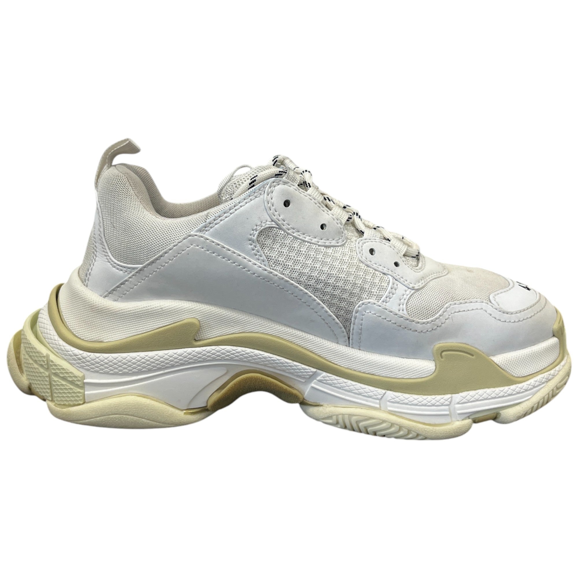 Men's Triple S Low Trainers White Size EU 41 / UK 7