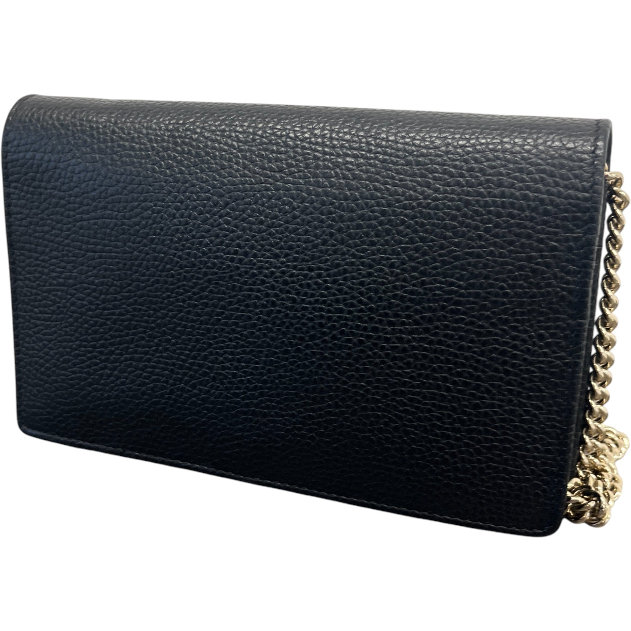 Women's Soho Wallet On Chain Bag Black