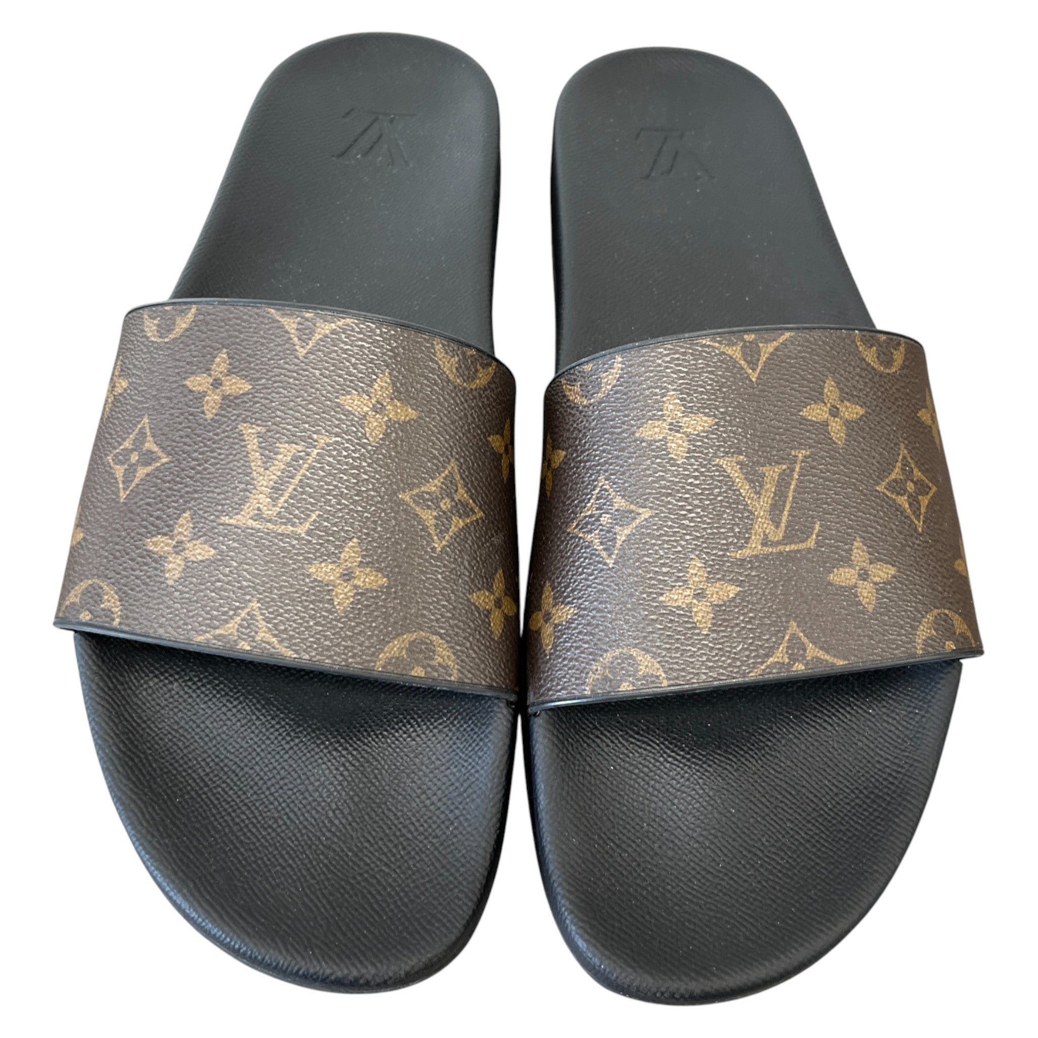 Men's Waterfront Mules Slides Black Size EU 45 / UK 11