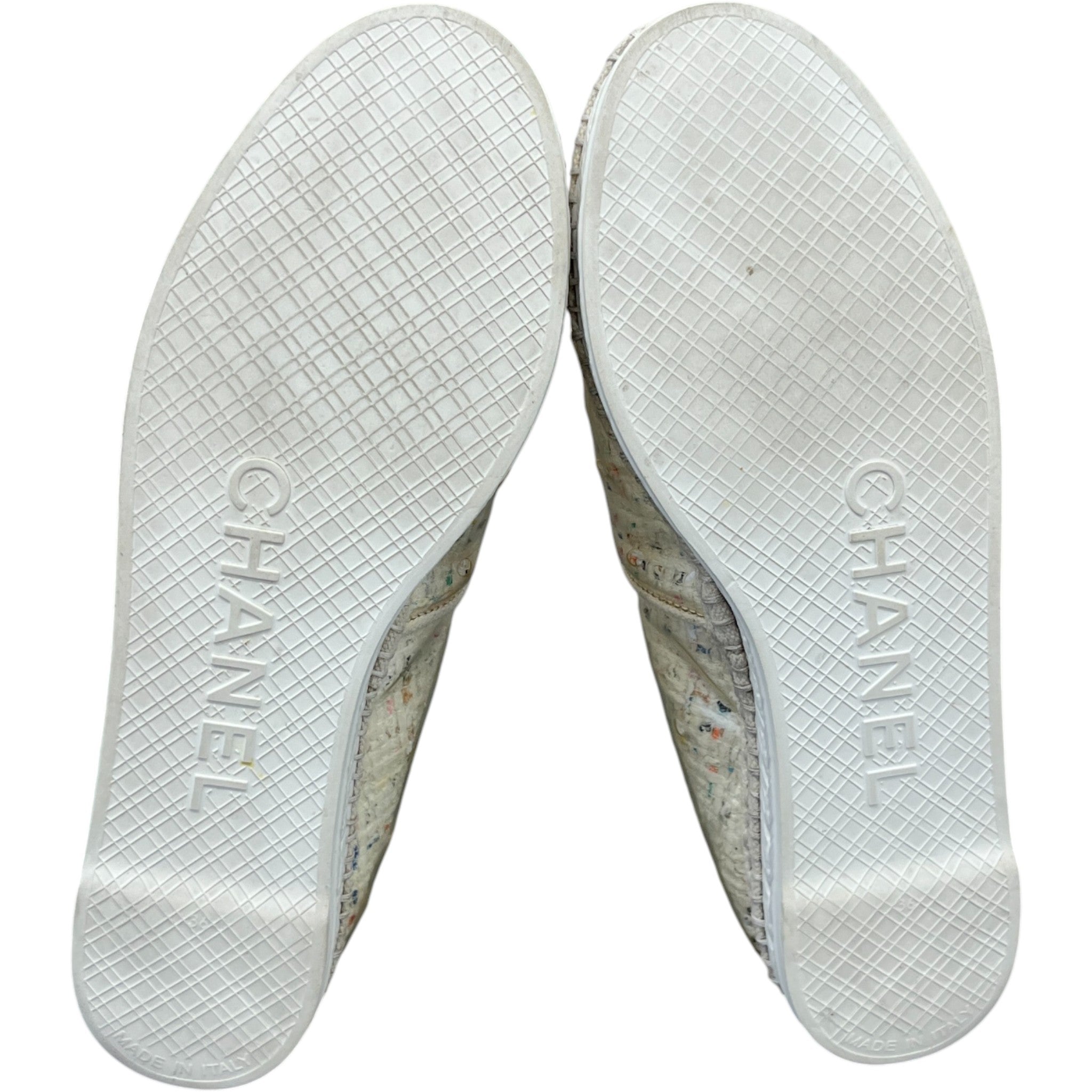 Women's Cc Espadrille Pvc Loafers Multi-Coloured Size EU 36 / UK 3