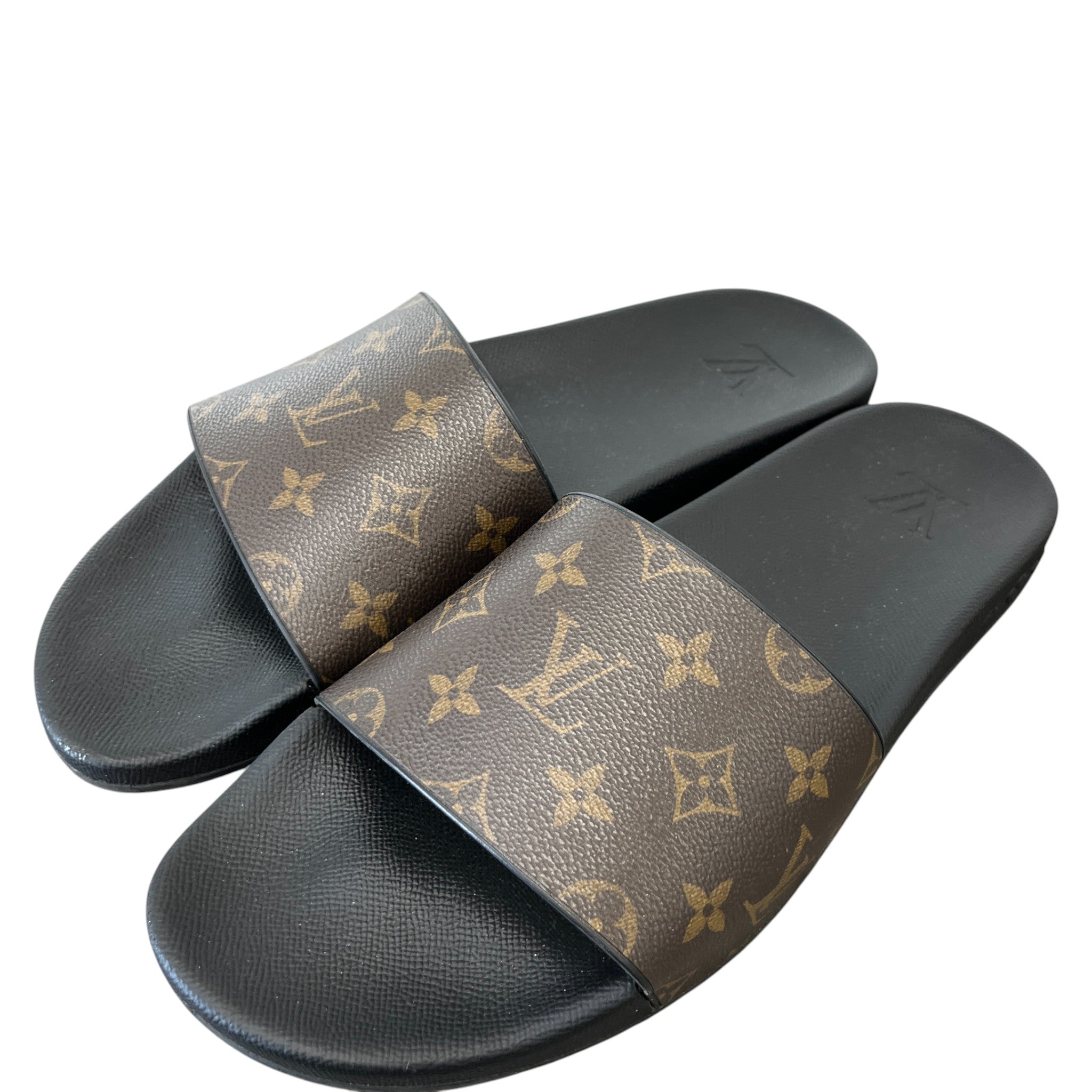 Men's Waterfront Mules Slides Black Size EU 45 / UK 11