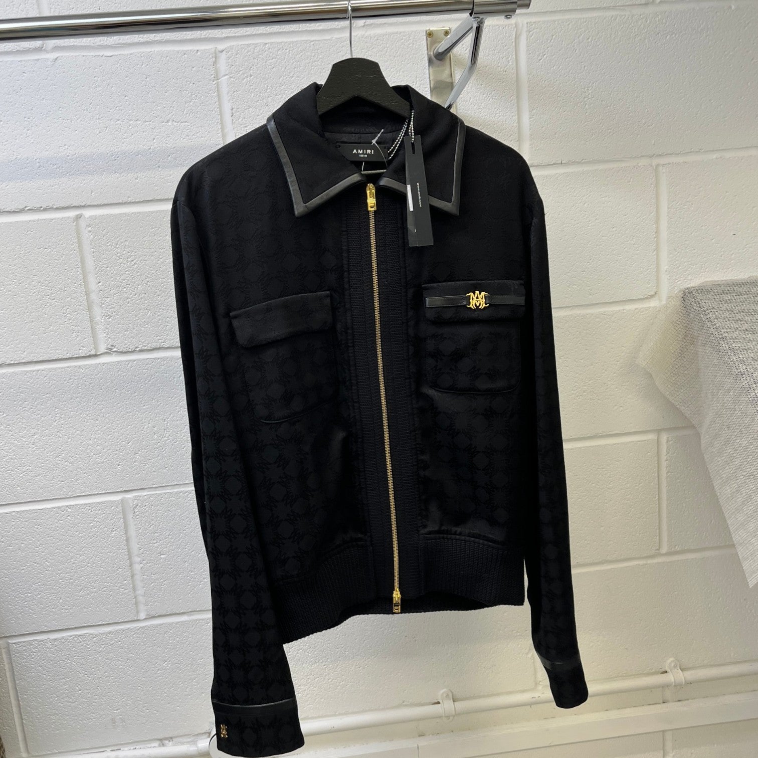 Men's Ma Quad Blouson Jacket Black Size IT 48 / M