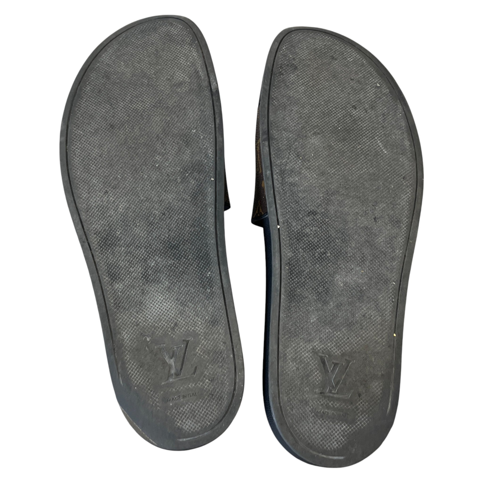 Men's Waterfront Mules Slides Black Size EU 45 / UK 11