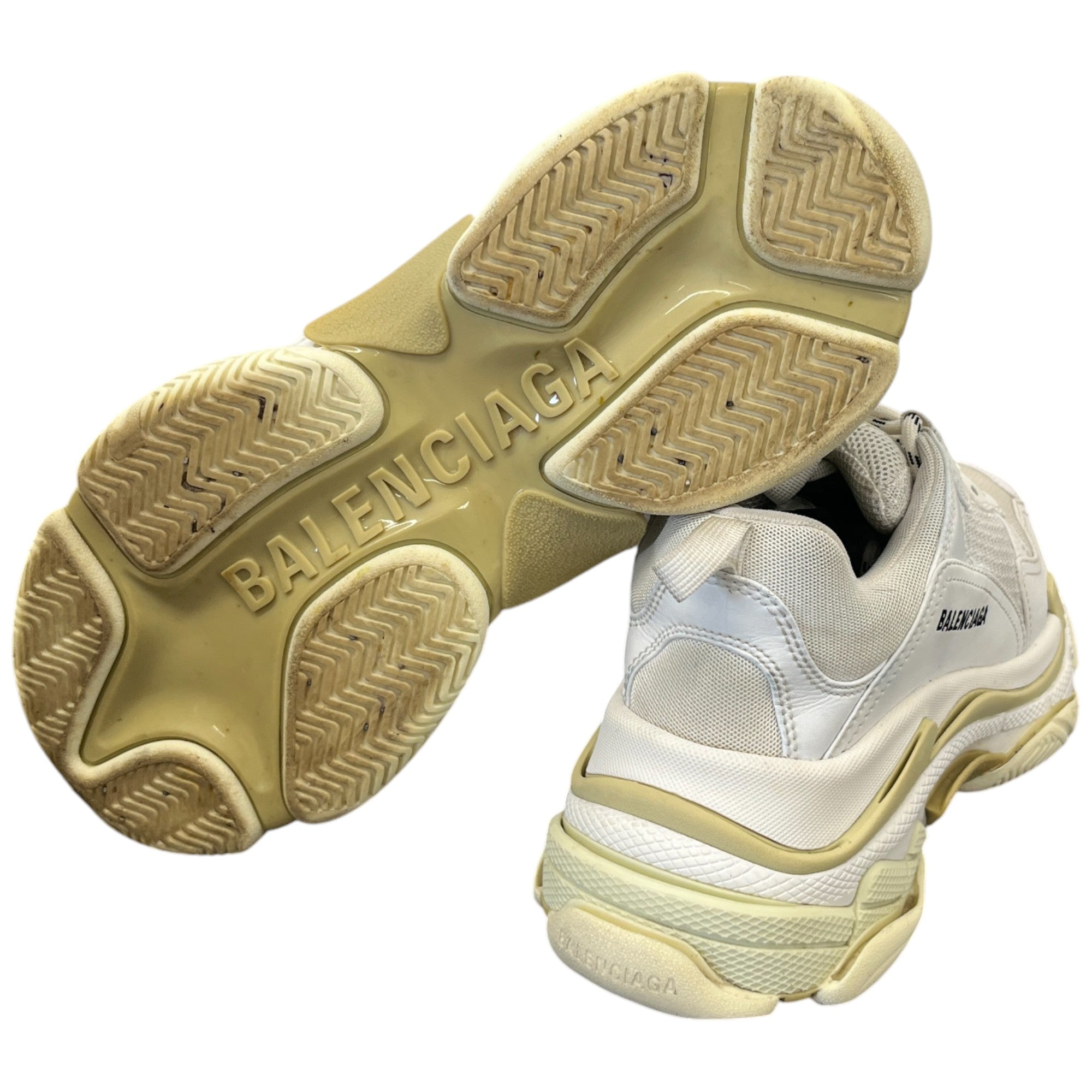 Men's Triple S Low Trainers White Size EU 41 / UK 7