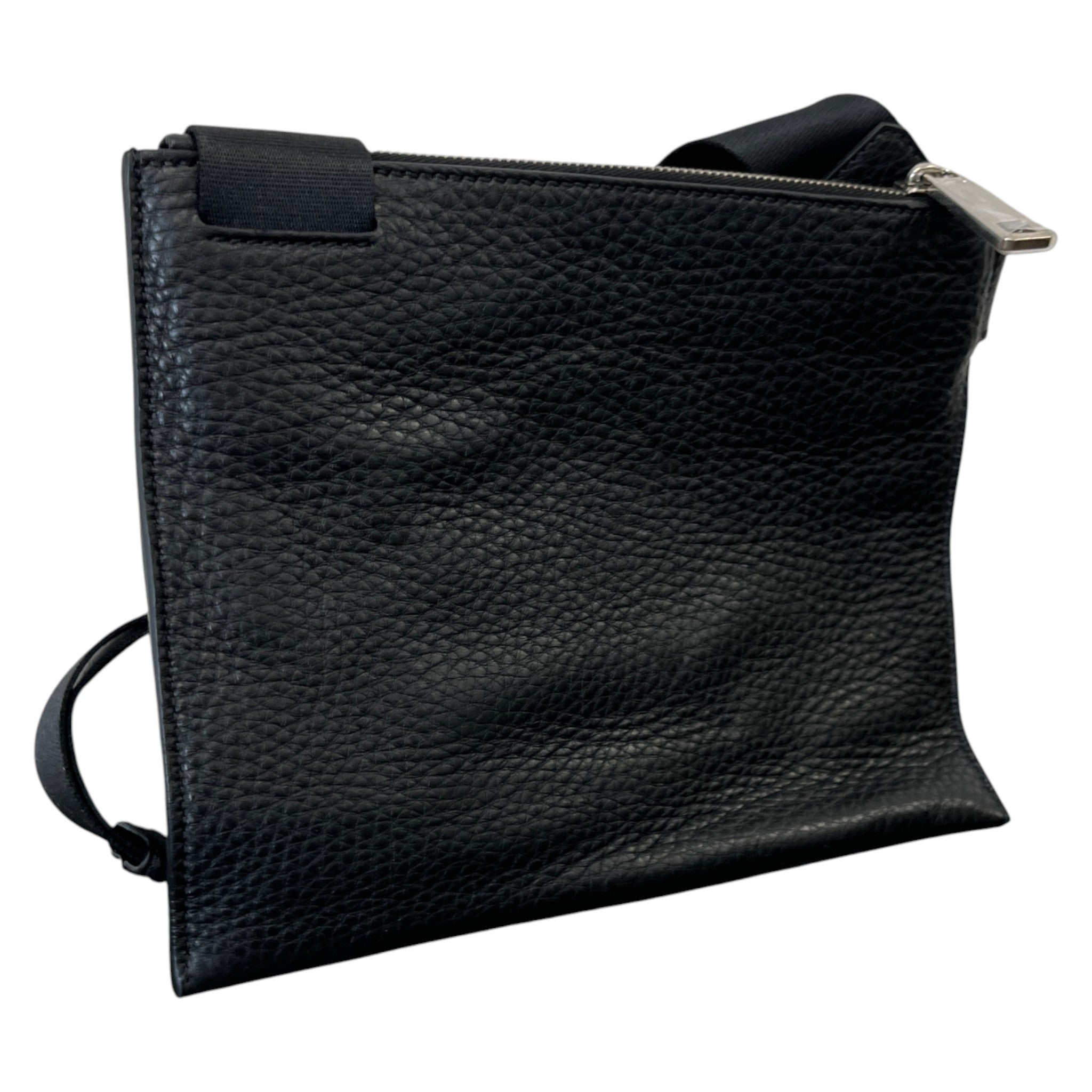 Men's Ff Circle Messenger Bag Black