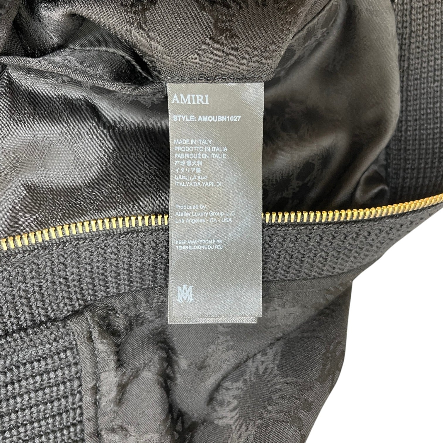Men's Ma Quad Blouson Jacket Black Size IT 48 / M