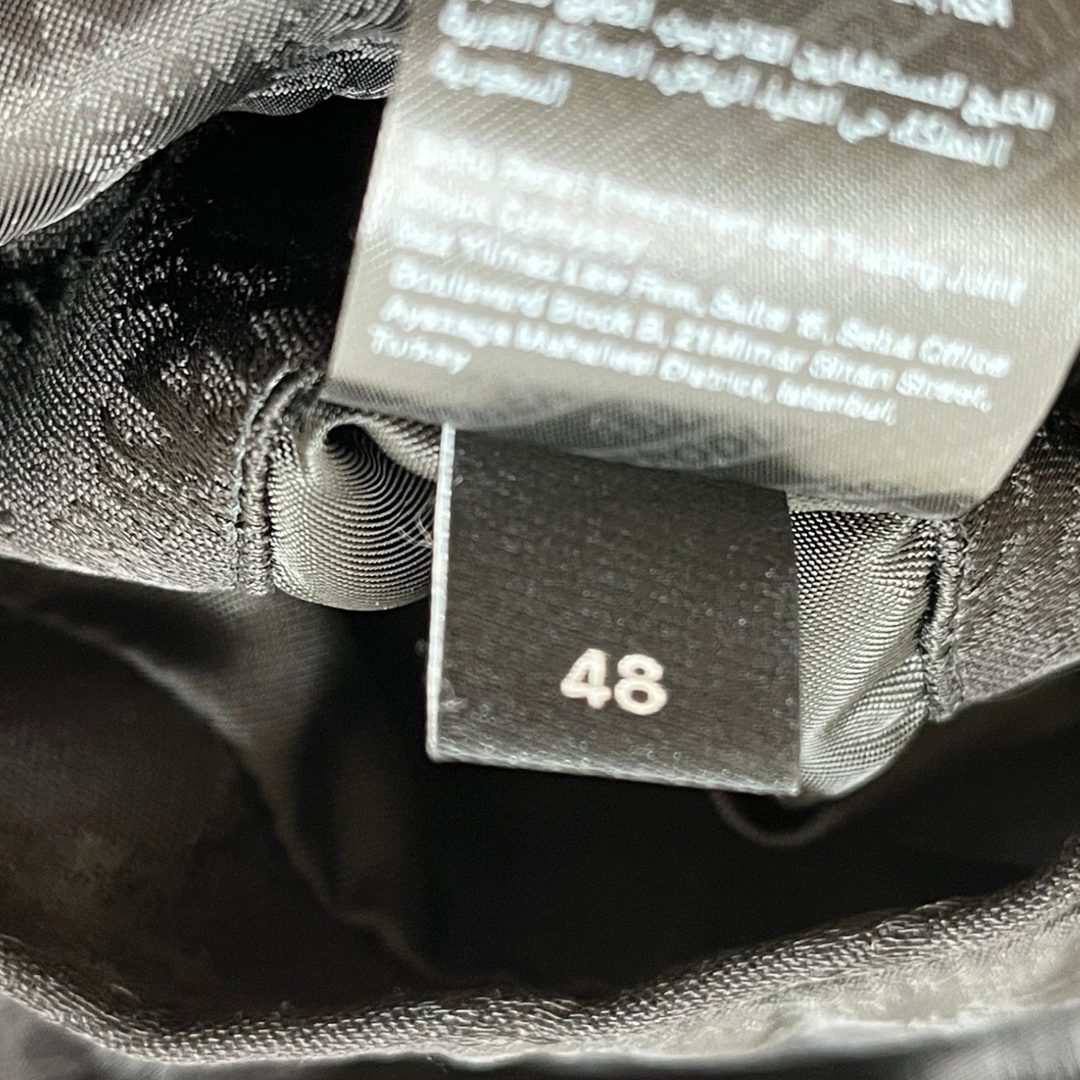 Men's Ma Quad Blouson Jacket Black Size IT 48 / M