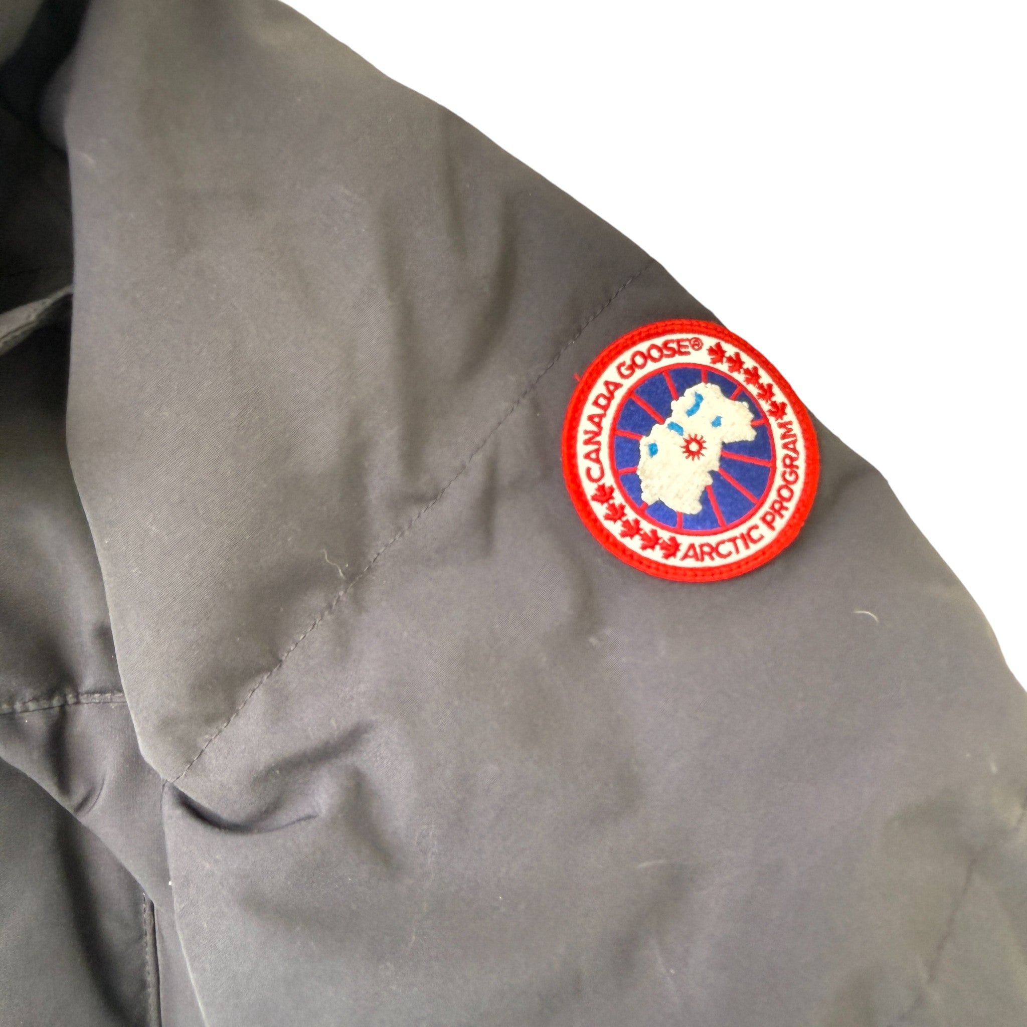 Men's Emory Parka Down Jacket Navy Size S